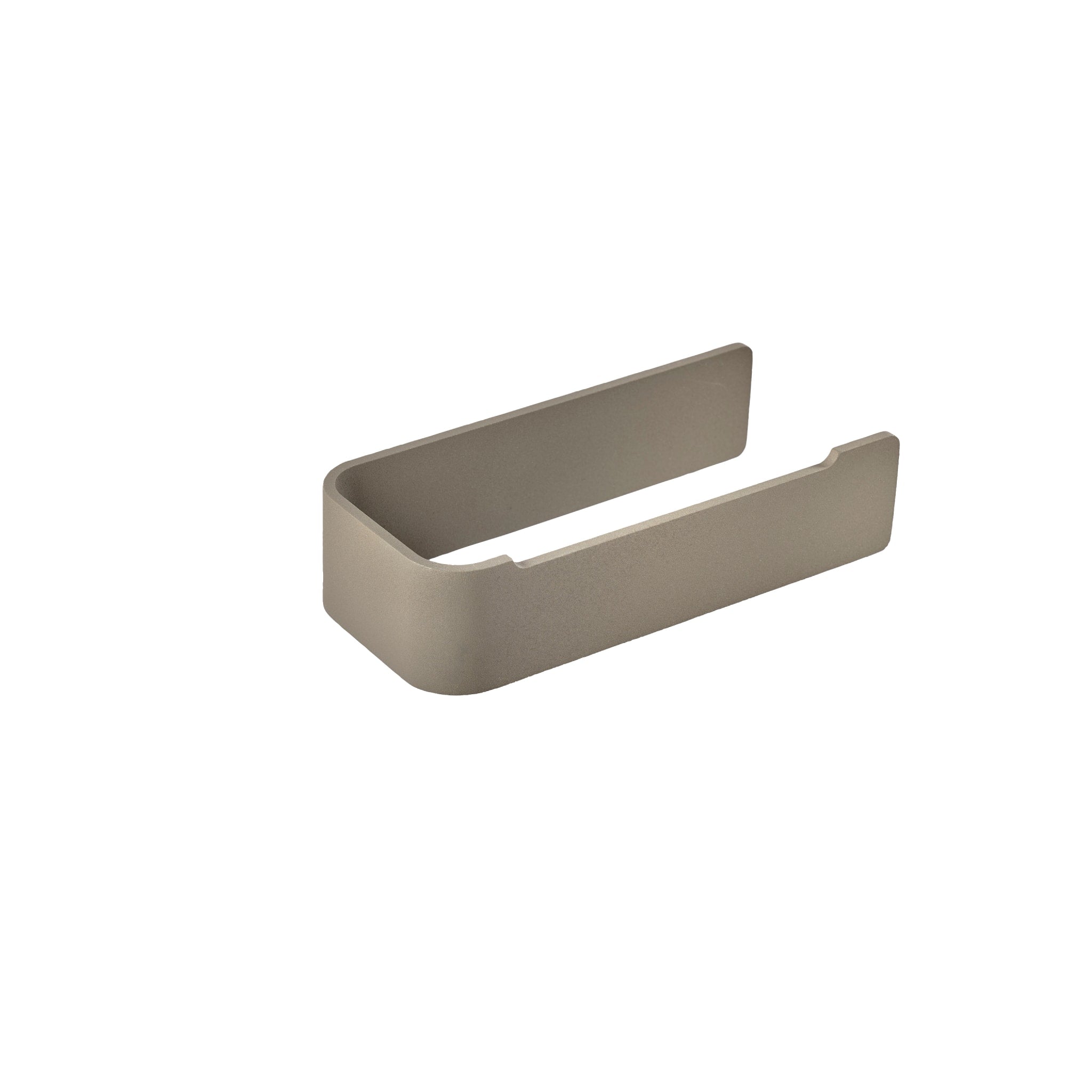 ZONE DENMARK Ume Toilet Paper Holder - Modern Taupe Bathroom Tissue Roll Stand | Perfect for Home, Office & Restroom Decor