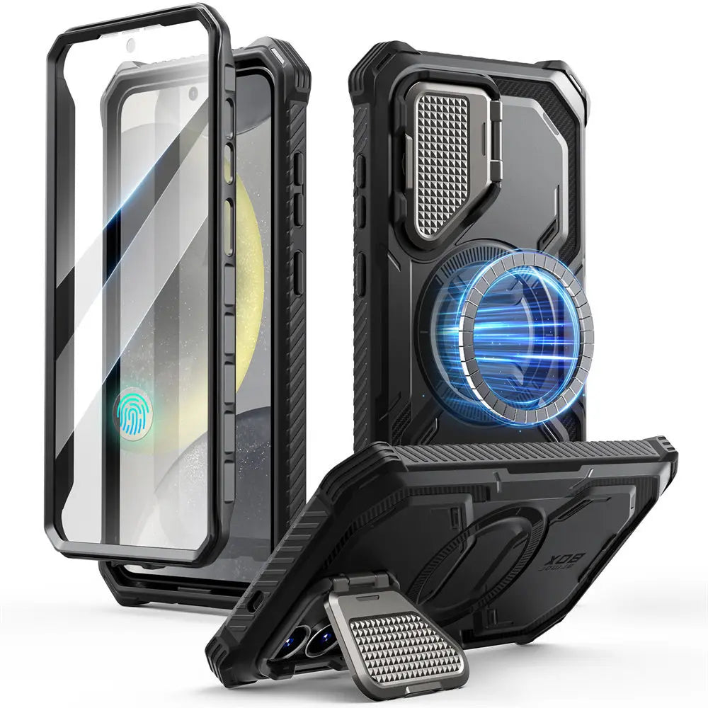 BLASON Armorbox Full Body Protective Case for Samsung Galaxy S25 - Shockproof & Drop Protection - Perfect for Outdoor, Travel & Daily Use