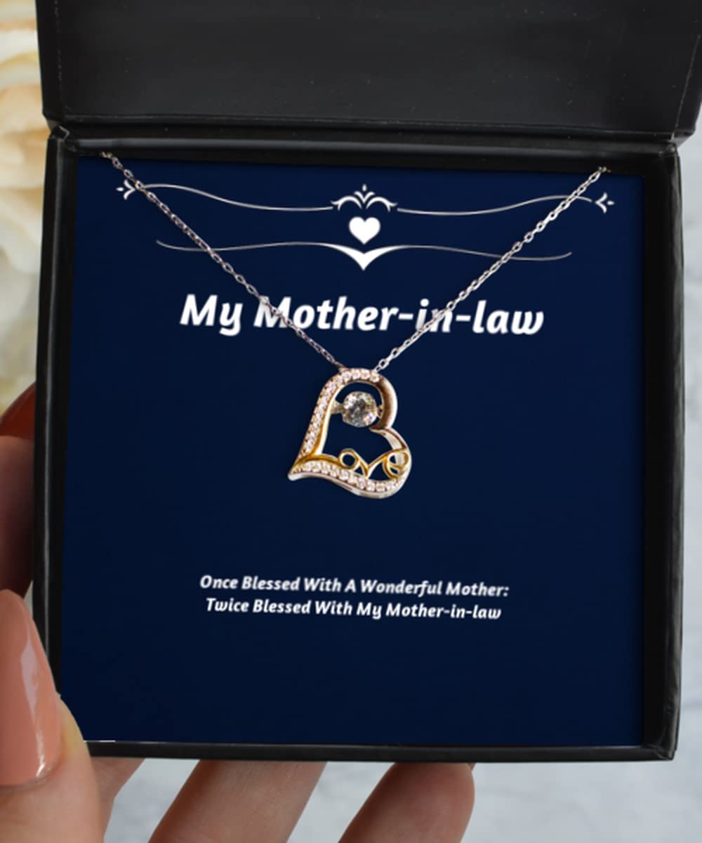 Beautiful Mother's Day Necklace Gift for Mom - Elegant Dancing Pendant Jewelry from Son | Perfect for Birthday, Anniversary & Special Occasions