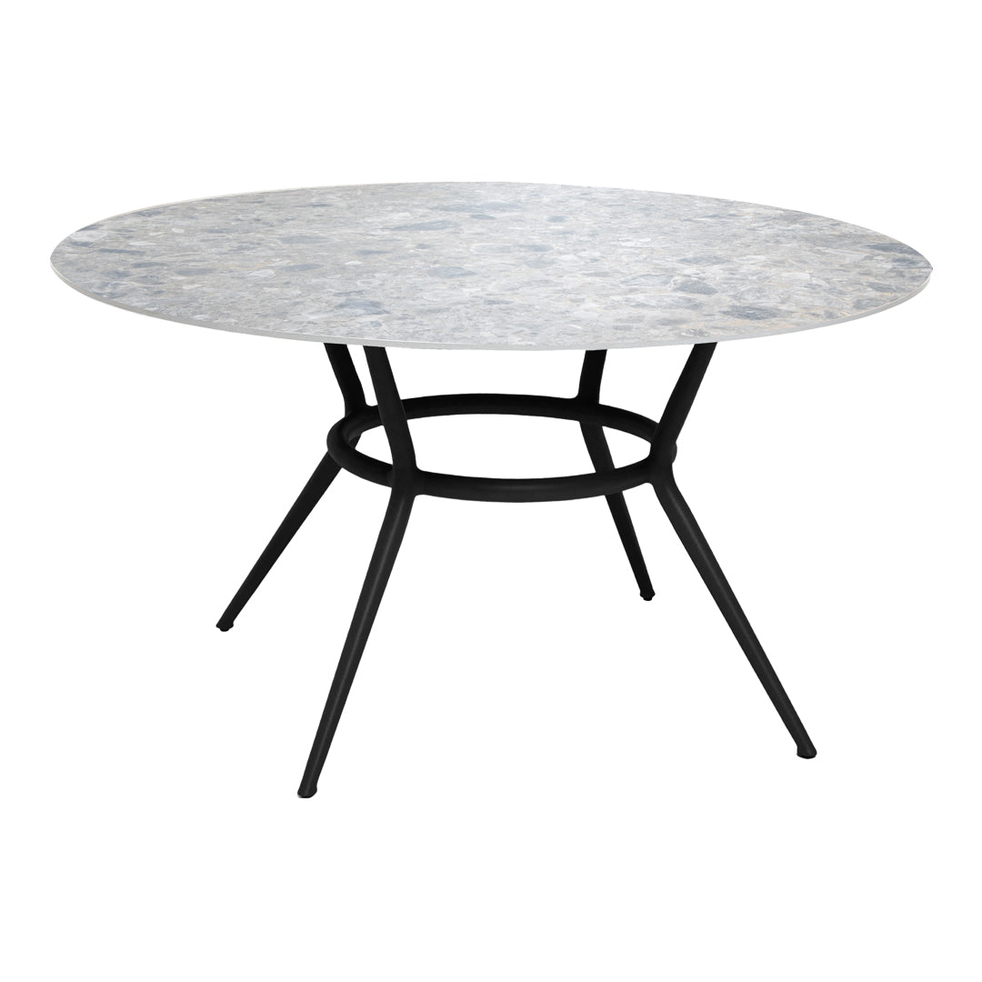 Joy Outdoor Dining Table - Round Patio Table for Garden, Backyard, and Poolside - Perfect for Outdoor Entertaining and Relaxation