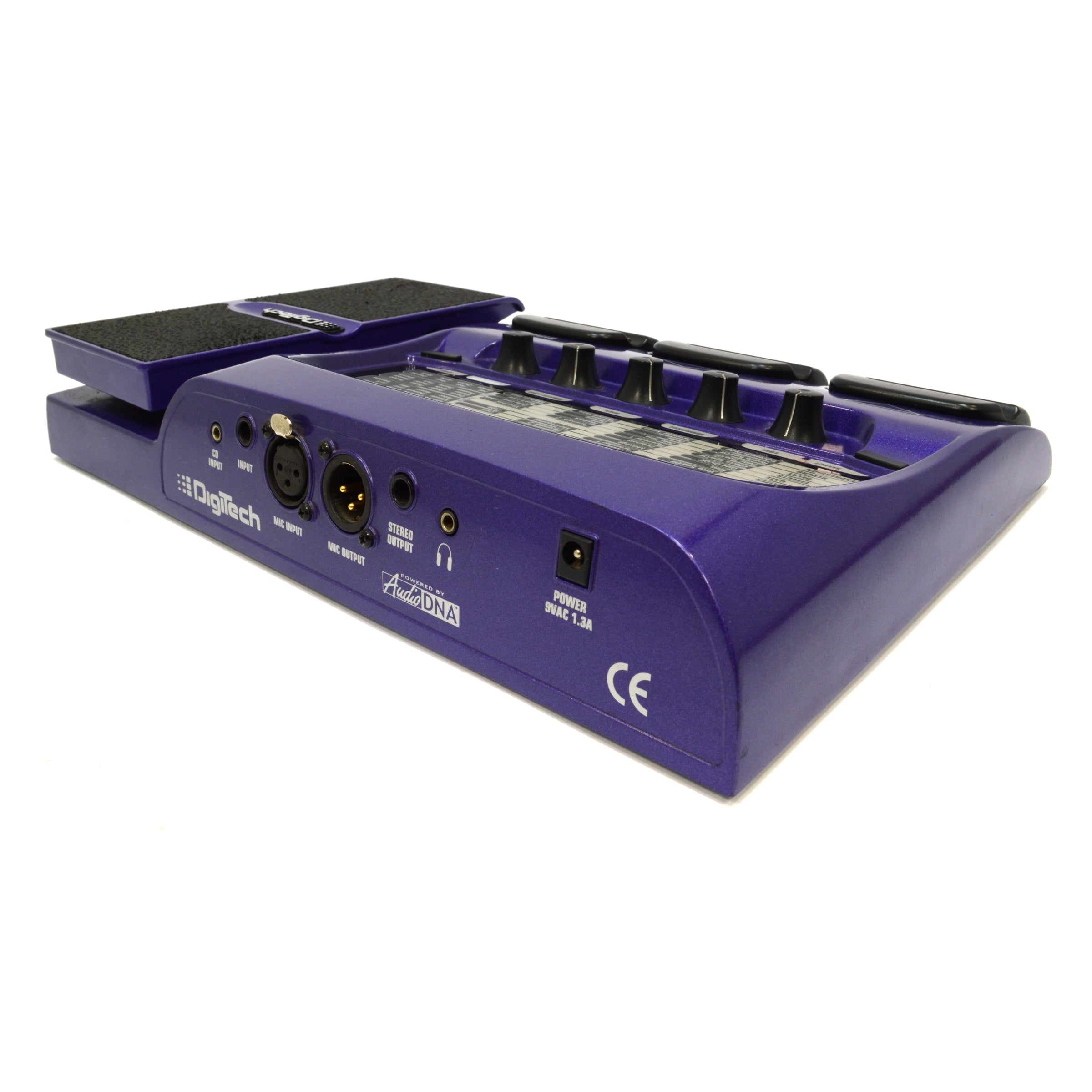 Used Digitech VOCAL 300 VOC300V Vocal Effects Processor Pedal with Cables - Perfect for Live Performances & Studio Recording