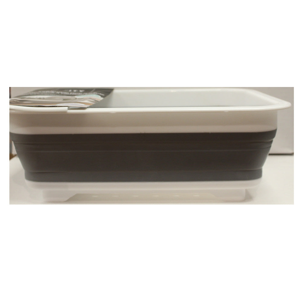 ITY Collapsible Dish Drying Rack - Space Saving Foldable Kitchen Organizer for Dishes, Cups & Utensils - Perfect for Small Apartments, RVs & Countertop Storage