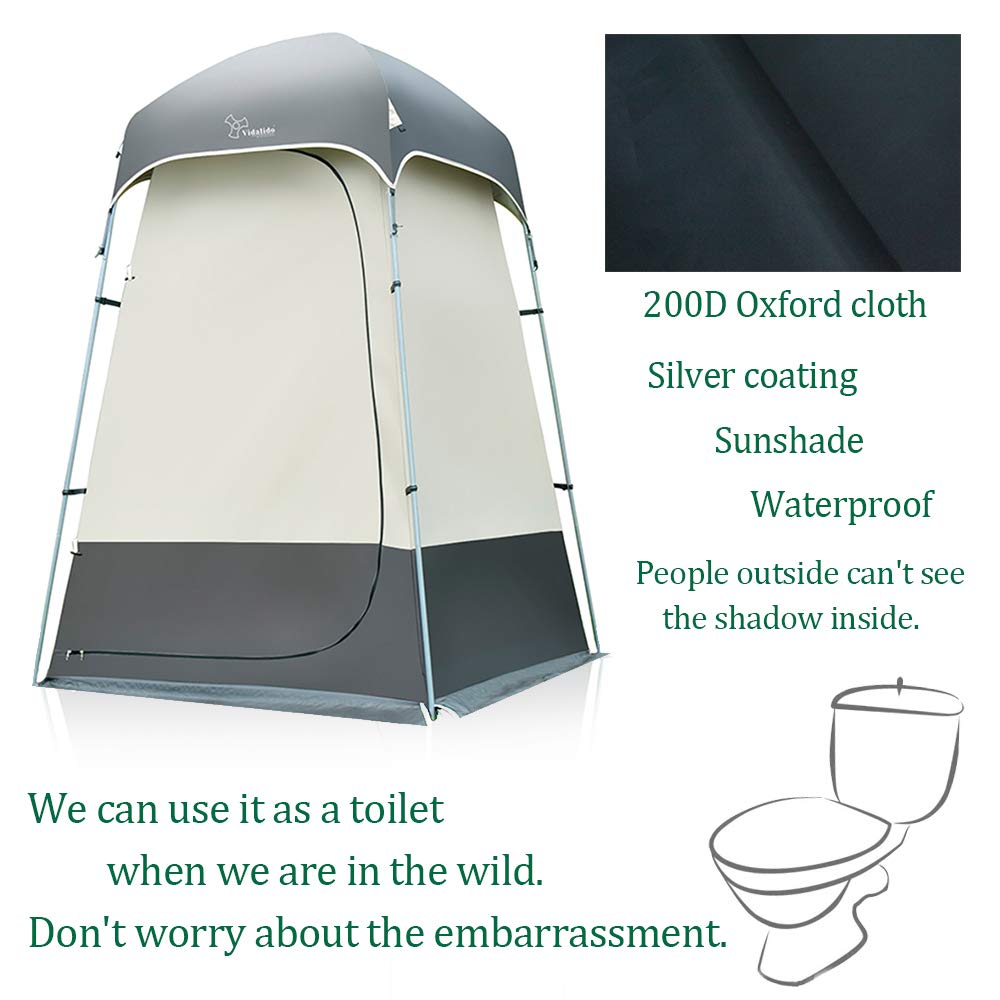 Portable Outdoor Shower Tent & Changing Room - Waterproof Camping Privacy Shelter for Beach, Pool, RV & Backpacking | Perfect for Camping, Hiking, and Outdoor Adventures