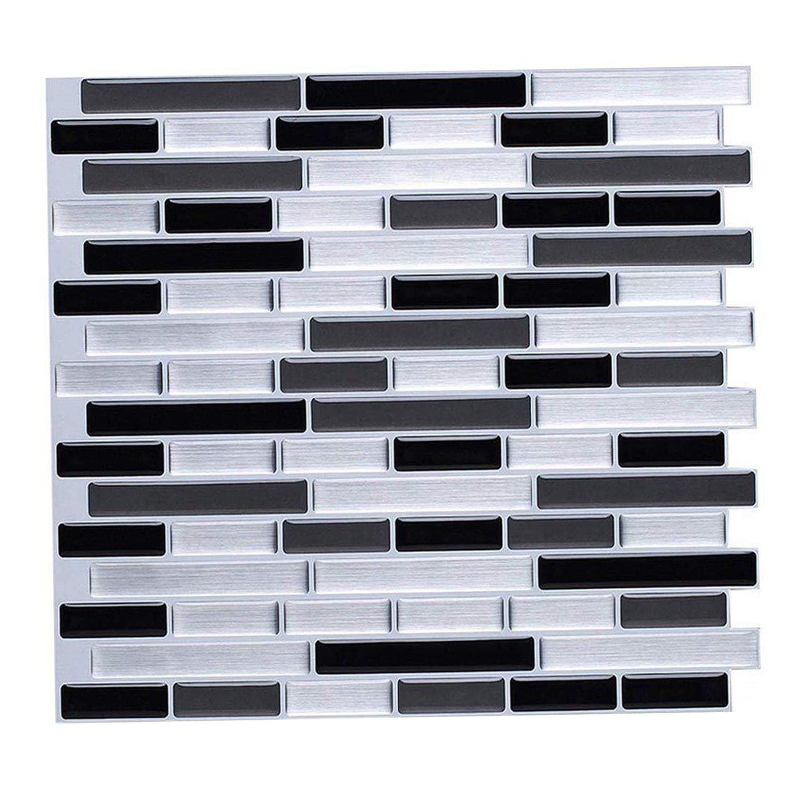Yajuyi Self Adhesive Peel and Stick Backsplash Tiles for Kitchen & Bathroom - Waterproof, Easy to Install, Removable Wall Tile Stickers - Perfect for Backsplash, Accent Walls, and DIY Home Decor Projects
