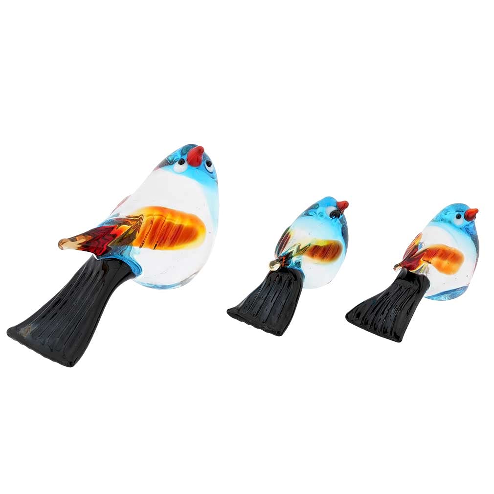 Authentic Murano Glass Dove Figurine - Handcrafted in Venice Italy - Elegant Home Decor & Gift for Weddings, Anniversaries & Special Occasions
