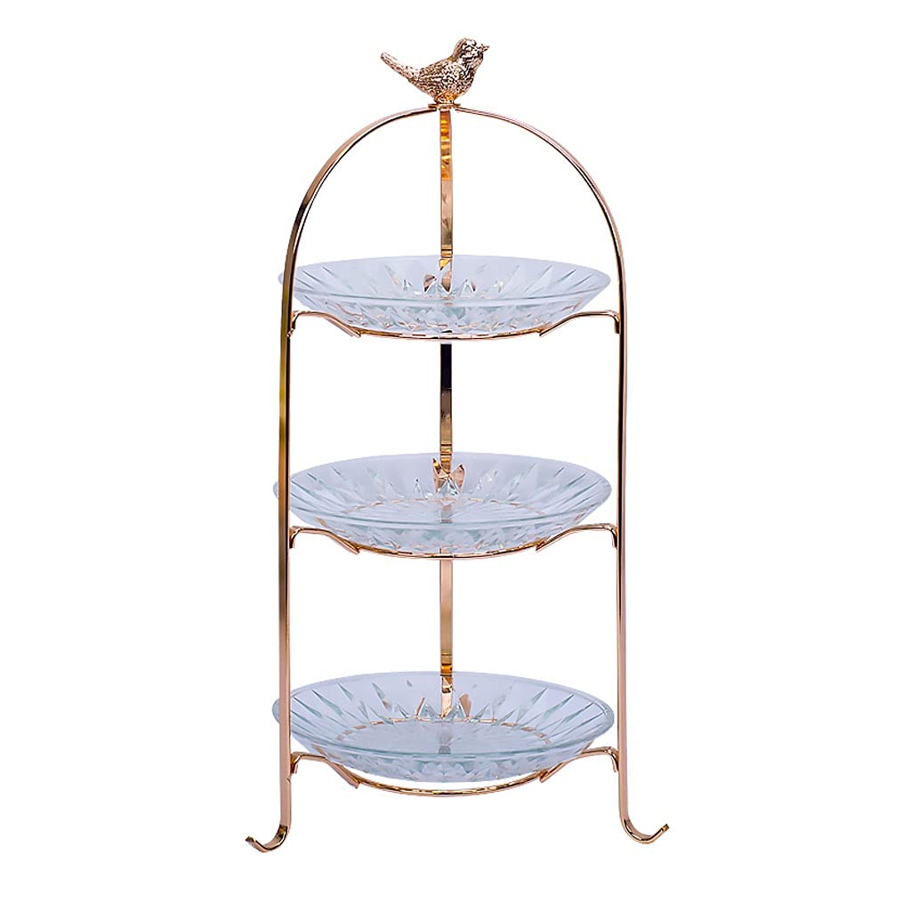 Elegant Multi-Tier Cake Stand for Wedding Desserts, Afternoon Tea & Modern Living Room Display - Creative Fruit Plate & Dessert Tableware (Size B) - Perfect for Parties, Events & Home Decor