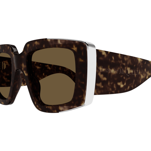 Alexander McQueen AM0446S 002 Sunglasses - Luxury Designer Shades for Men & Women | Perfect for Outdoor Activities, Beach, and Fashion Statements
