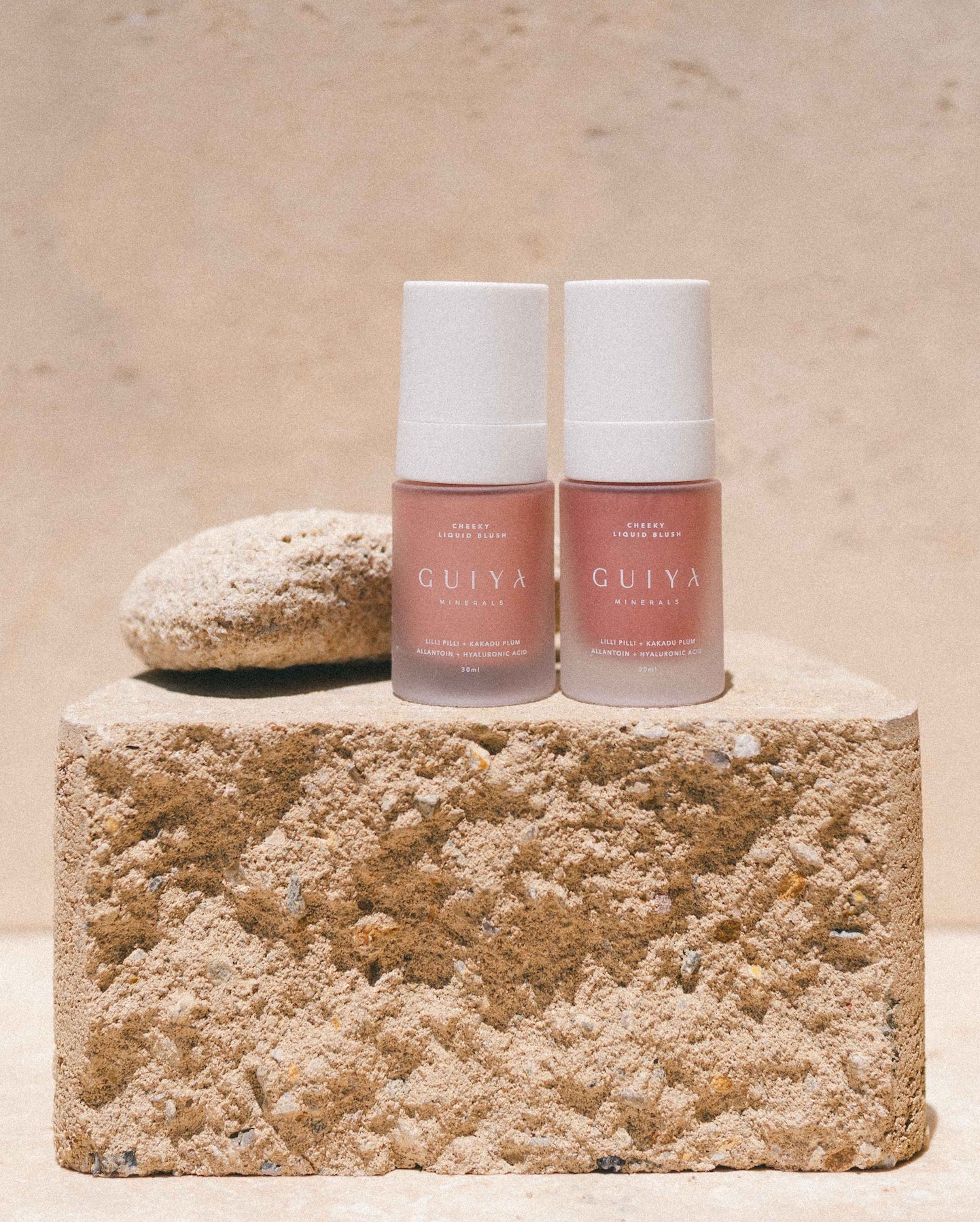 Guiya Minerals Cheeky Liquid Blush - Long Lasting & Buildable Liquid Blush for a Natural Flush | Perfect for Everyday Wear, Date Night & Special Occasions