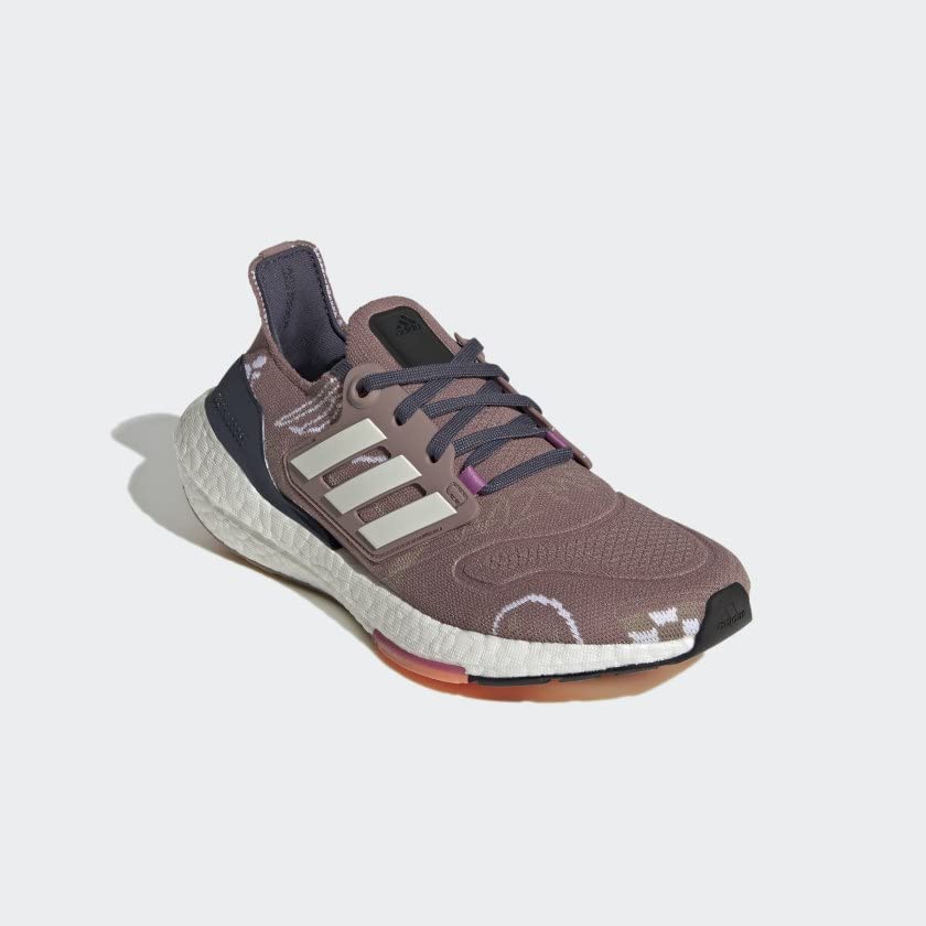Adidas Women's Ultraboost 22 Running Shoes - Lightweight Comfort & Energy Return for Jogging, Gym Workouts & Daily Wear (Purple)