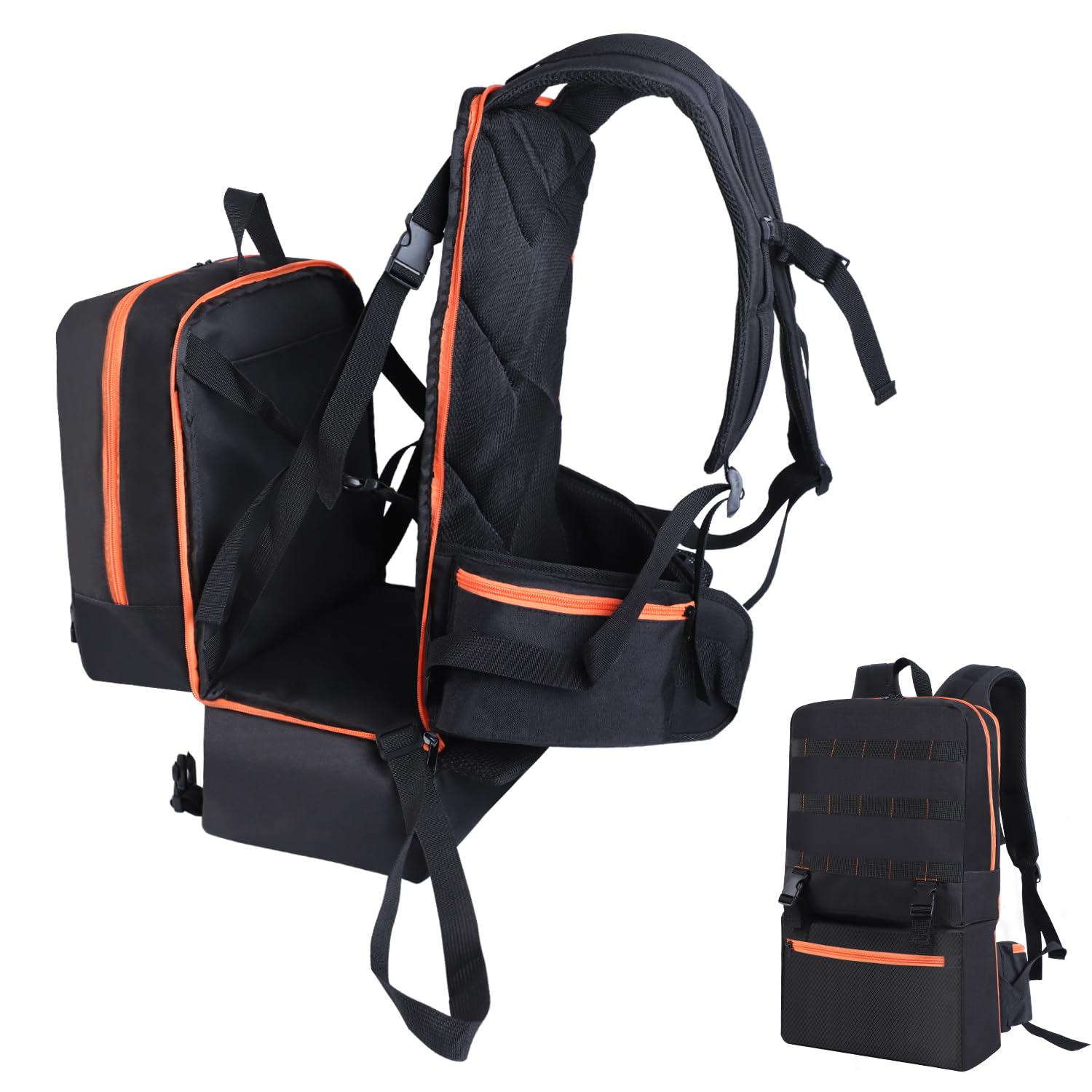 Best Baby Hiking Backpack Carrier - Adjustable & Lightweight Toddler Carrier with Waist Belt - Spacious Child Carrier for Outdoor Adventures, Hiking, Travel & Family Outings