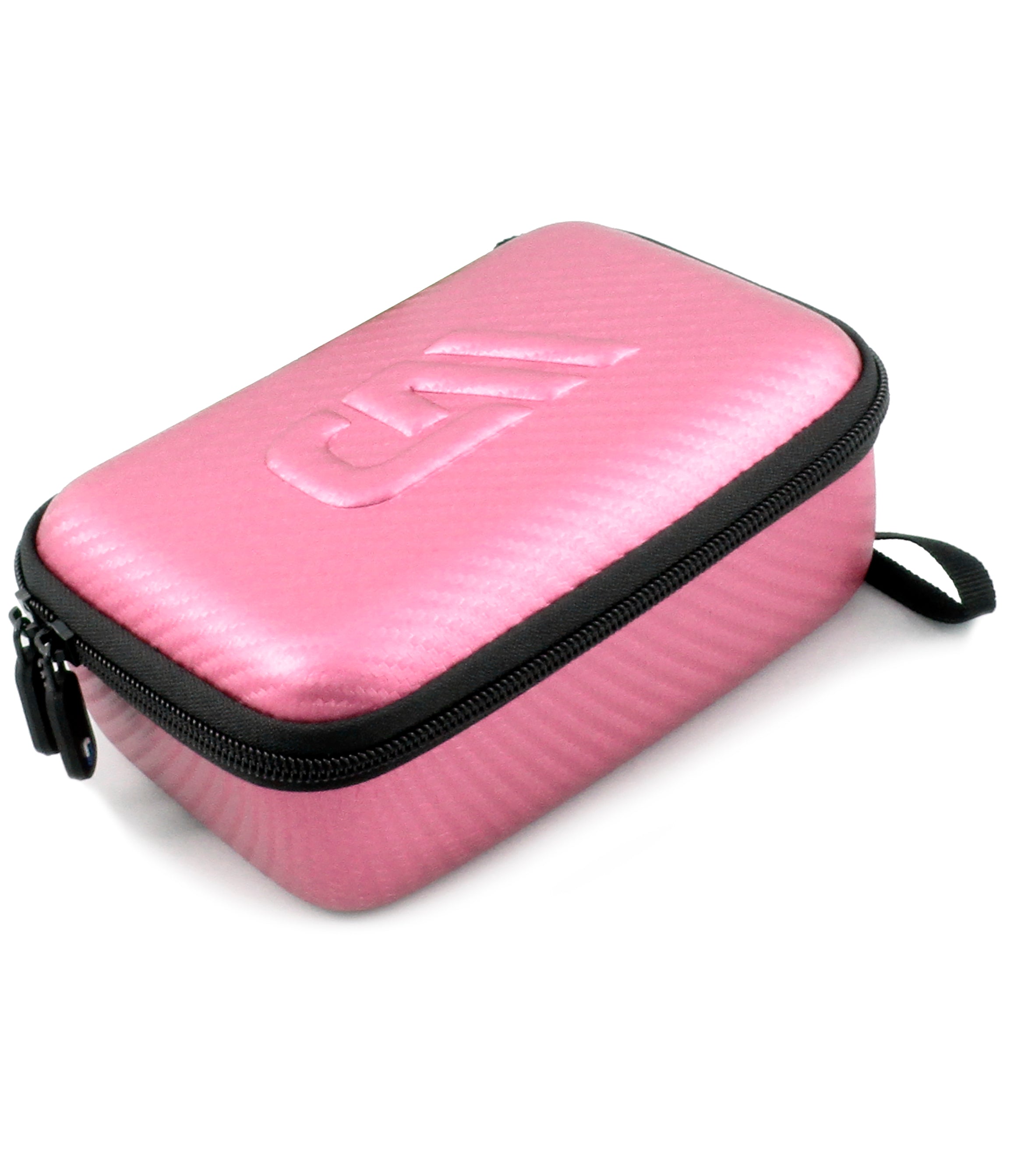 CASEMATIX 7 Hard Shell EVA Travel Case with Wrist Strap & Padded Divider - Protective Storage for Camera, Drone, GoPro Accessories up to 6.5 x 4 x 2 Inches - Perfect for Travel, Hiking & Outdoor Adventures