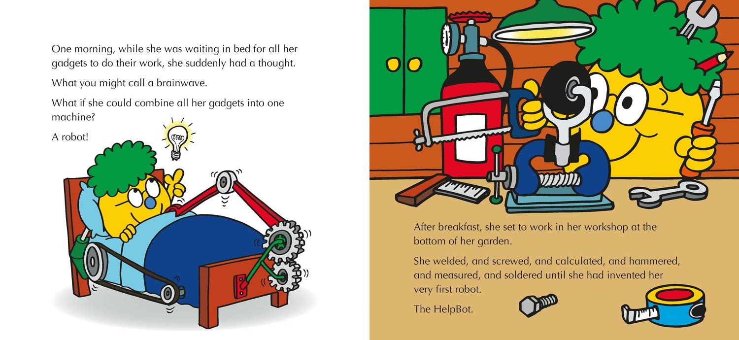 Little Miss Inventor and the Robots - Mr. Men and Little Miss Picture Books | STEM Storybook for Kids | Perfect for Bedtime Reading & Classroom Learning
