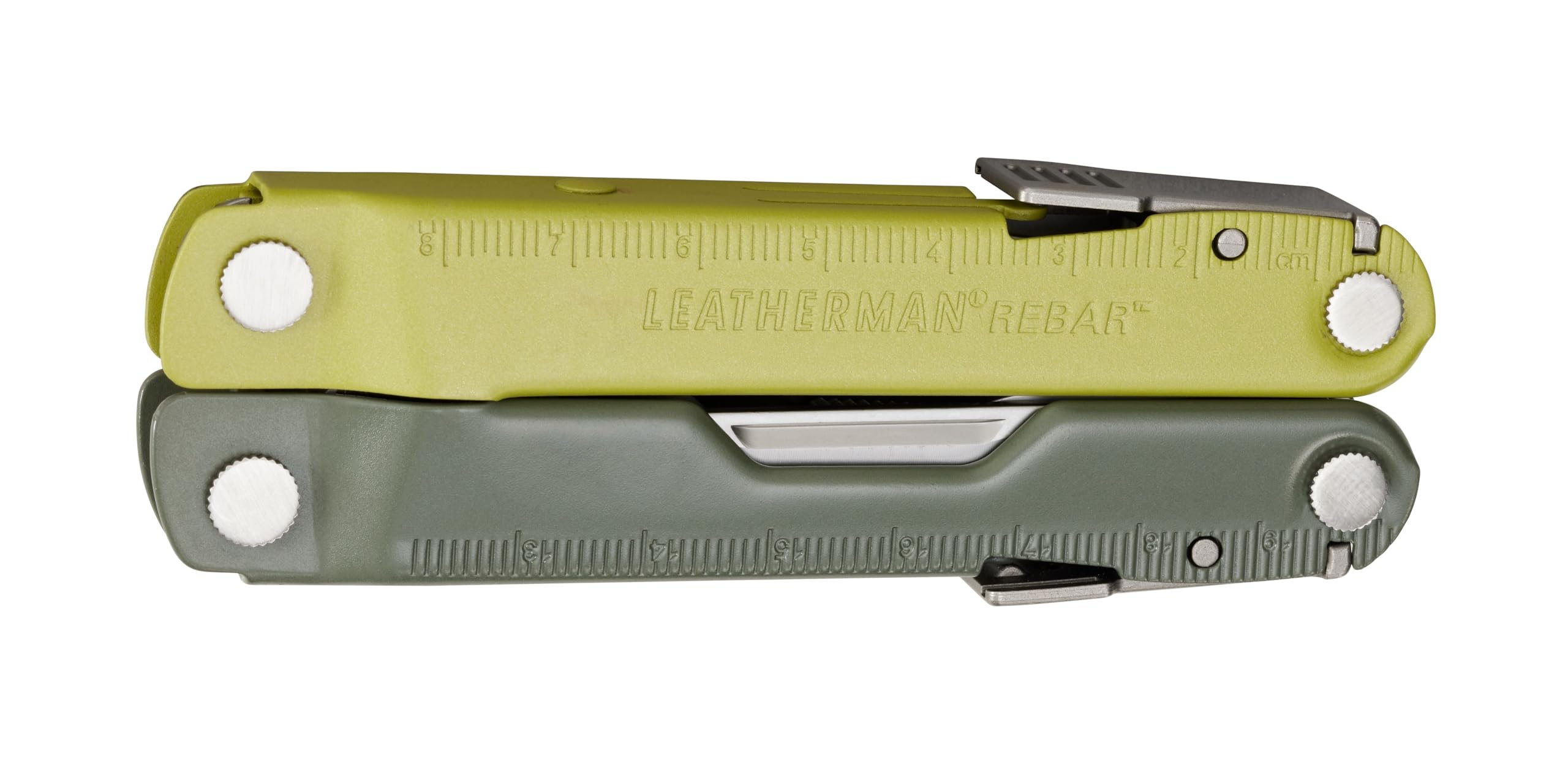 LEATHERMAN Rebar Multitool - Premium Stainless Steel with Replaceable Wire Cutters & Saw | Mossy Slate Finish | Includes Nylon Sheath | Perfect for Camping, Hiking, Survival & Everyday Carry (EDC)