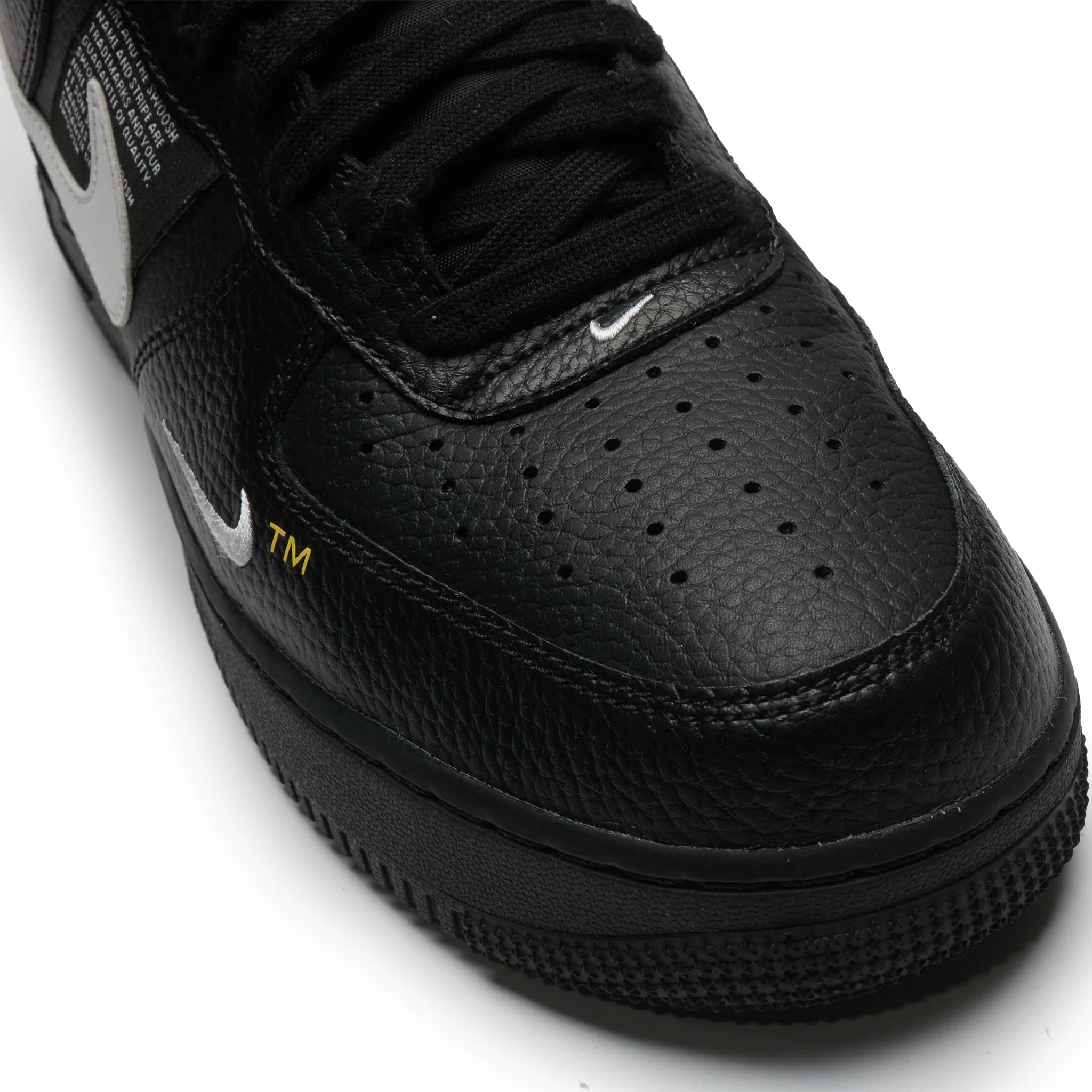 Preloved Nike Air Force 1 Low Utility Sneakers in Black & White - Perfect for Casual Wear, Street Style & Everyday Comfort