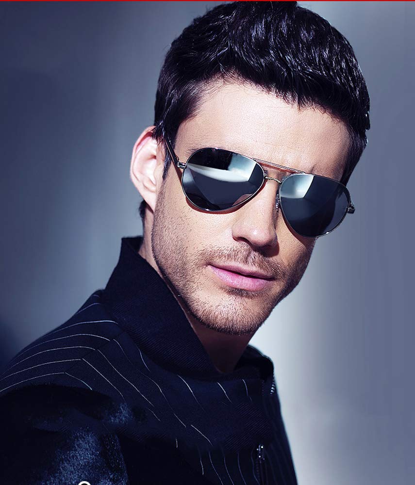 Polarized Aviator Sunglasses for Men & Women - Metal Frame UV400 Protection - Perfect for Driving, Outdoor Sports & Fashion Accessories