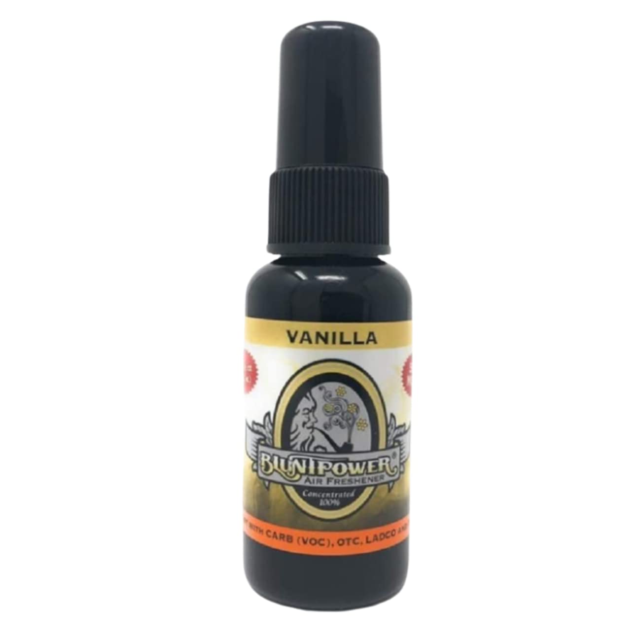 Blunt Power Air Freshener Spray - Oil Based Concentrated Odor Eliminator for Car, Home & Office | Vanilla Scented Room Deodorizer & Essential Oil Diffuser - Perfect for Bathrooms, Bedrooms & Small Spaces