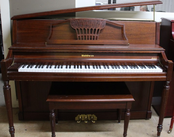 Baldwin 2090 Mahogany Console Piano - Premium Upright Piano for Home, Studio & Performance | Rich Sound & Elegant Design