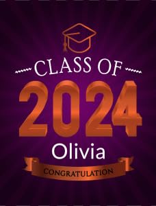 2024 Graduation Custom Name5