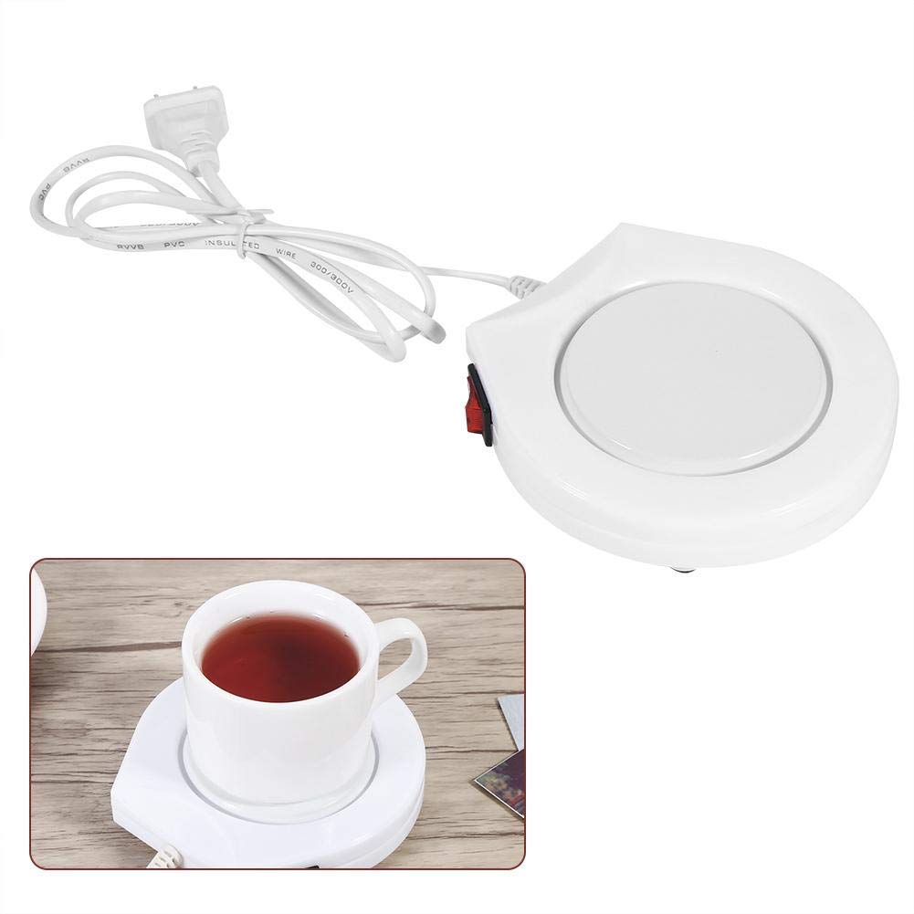 Electric Coffee Mug Warmer - 110V Portable Heater for Desk, Tea & Milk - US Plug