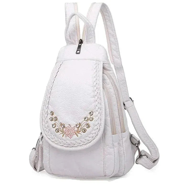 Large Capacity Lightweight Women's Backpack for Travel, Work & School - Durable Waterproof Laptop Backpack with USB Charging Port