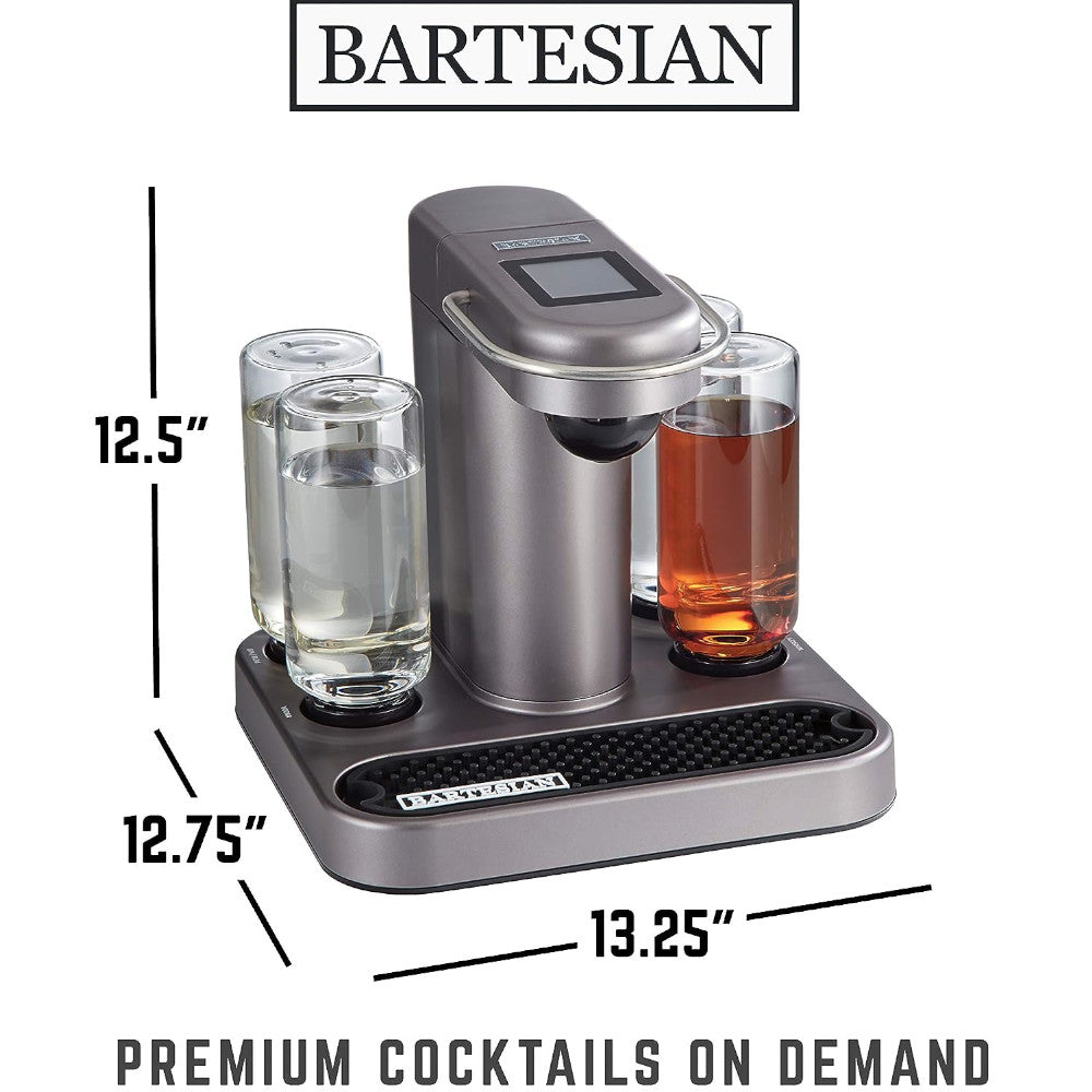 BARTESIAN 53300 Premium Cocktail & Margarita Machine - Certified Refurbished with Home Essentials Warranty | Perfect for Home Bars, Parties & Entertaining Guests