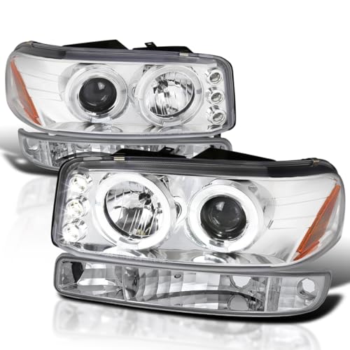 Chrome Housing Clear Lens