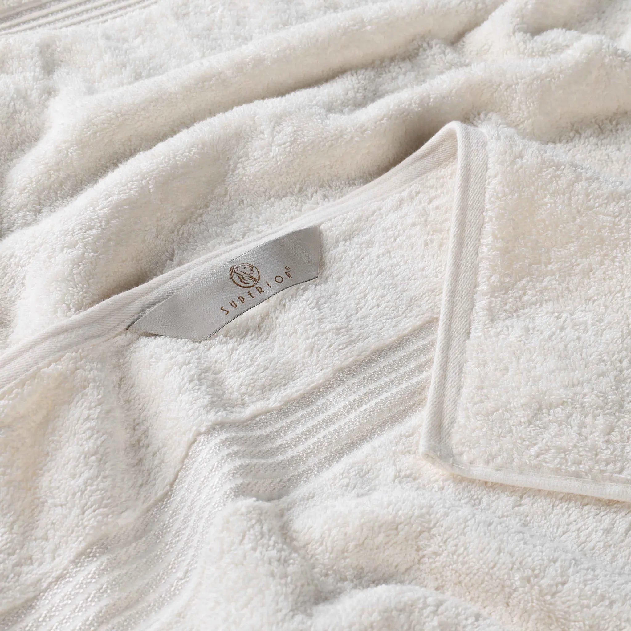 Premium Heritage Egyptian Cotton Bath Towel Set of 2 - Ultra Soft, Highly Absorbent & Quick Dry - Luxury Spa & Bathroom Essentials for Home & Hotel Use