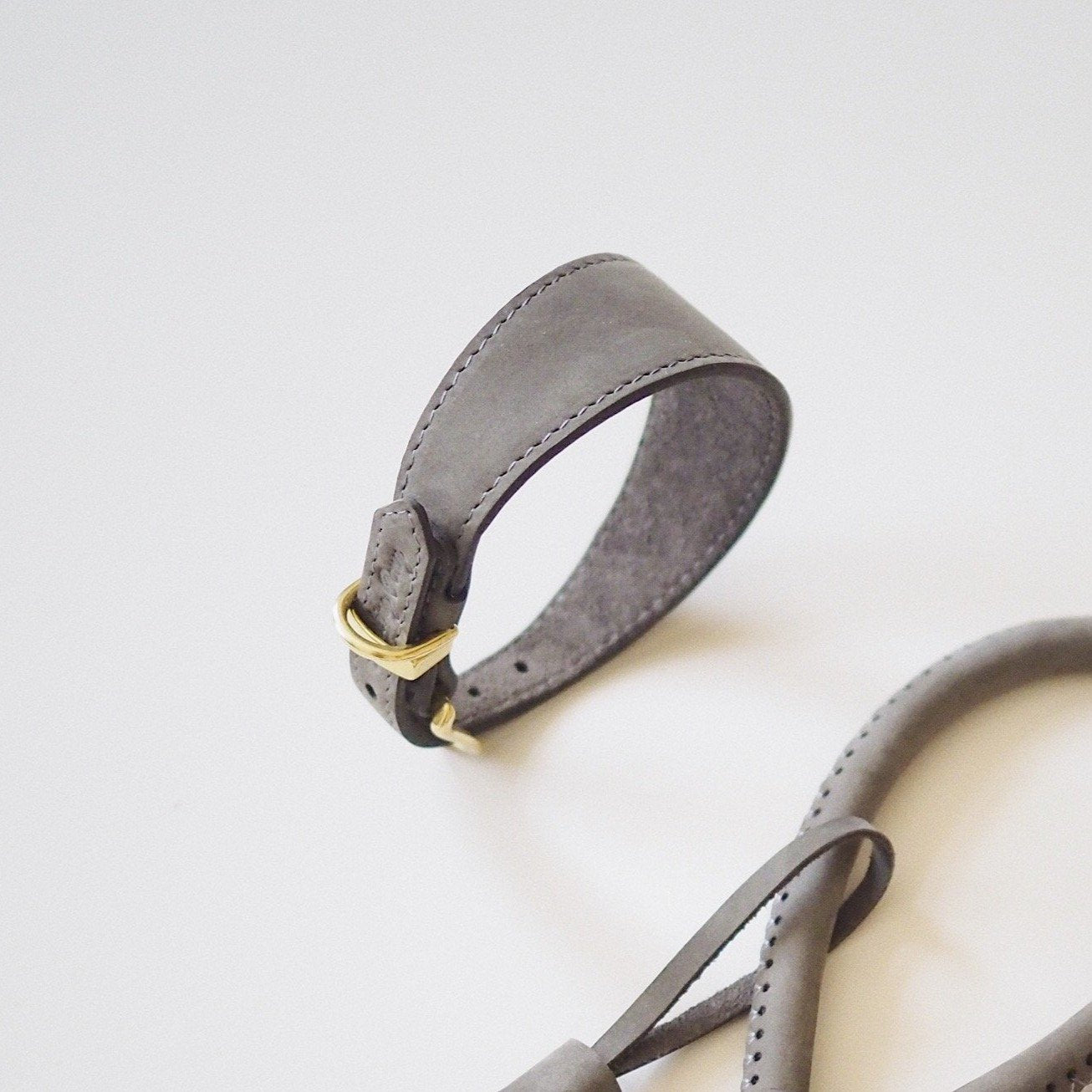 Premium Graphite Herringbone Dog Collar - Durable & Stylish Pet Accessory for Walking, Training, and Everyday Use