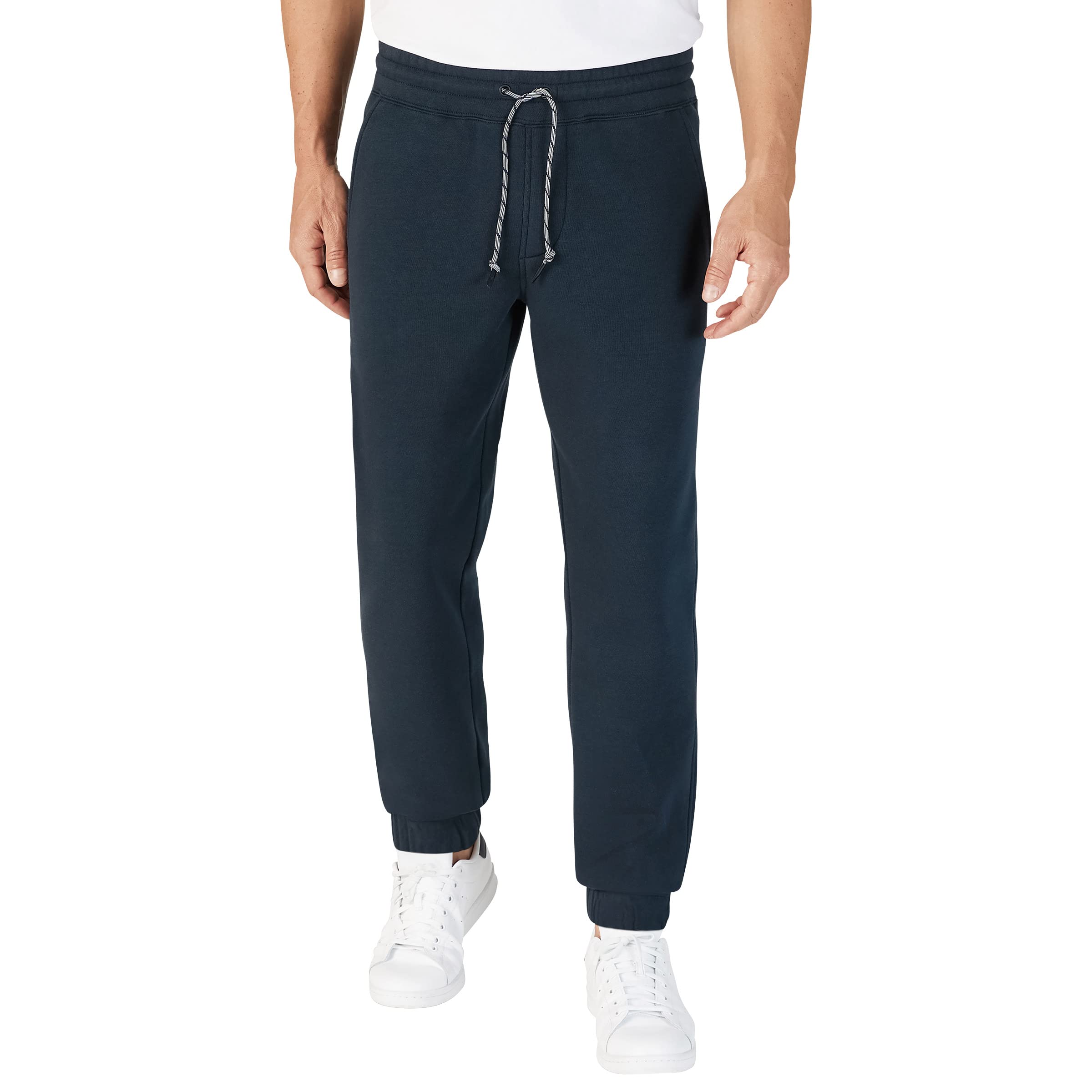 Vintage Fleece-Lined Men's Jogger Pants - Weatherproof & Comfortable for Outdoor Jogging, Hiking, and Winter Activities