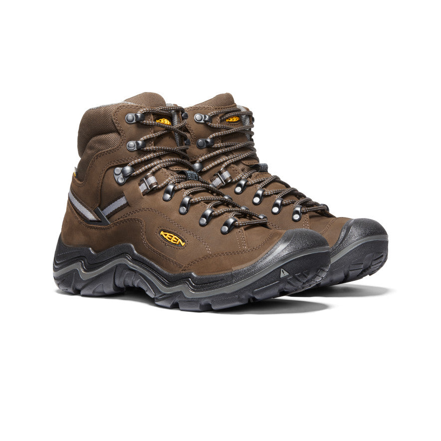 Men's Durand II Waterproof Hiking Boots - Cascade Brown/Gargoyle | All-Terrain Outdoor Adventure Footwear for Trekking, Camping & Winter Activities