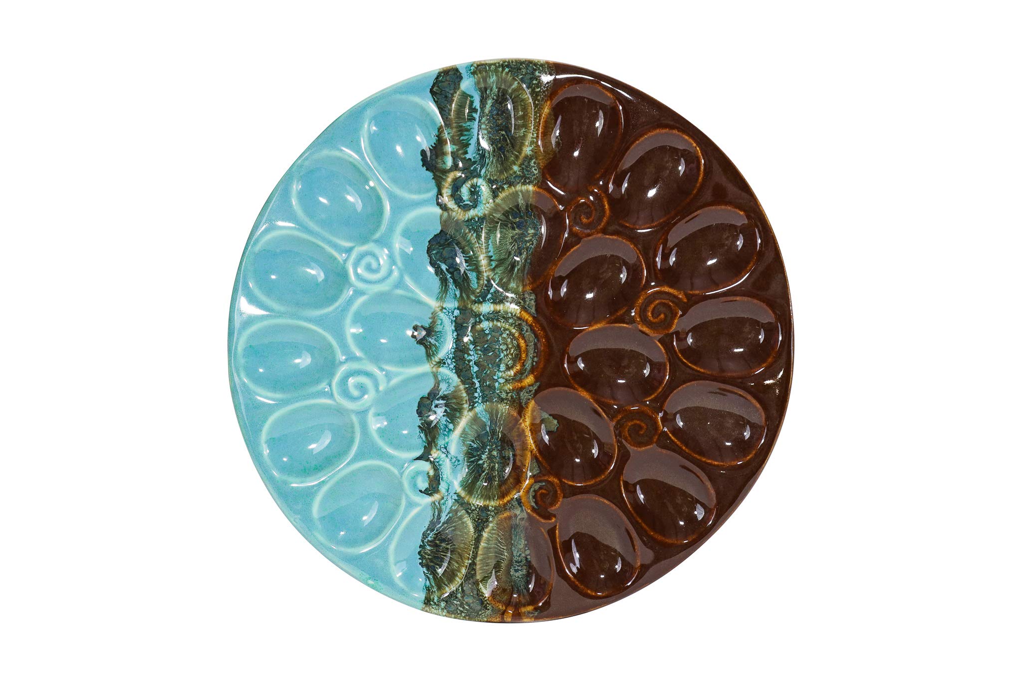 Ocean Tide Egg Tray - Durable Egg Storage for Kitchen & Farm Use