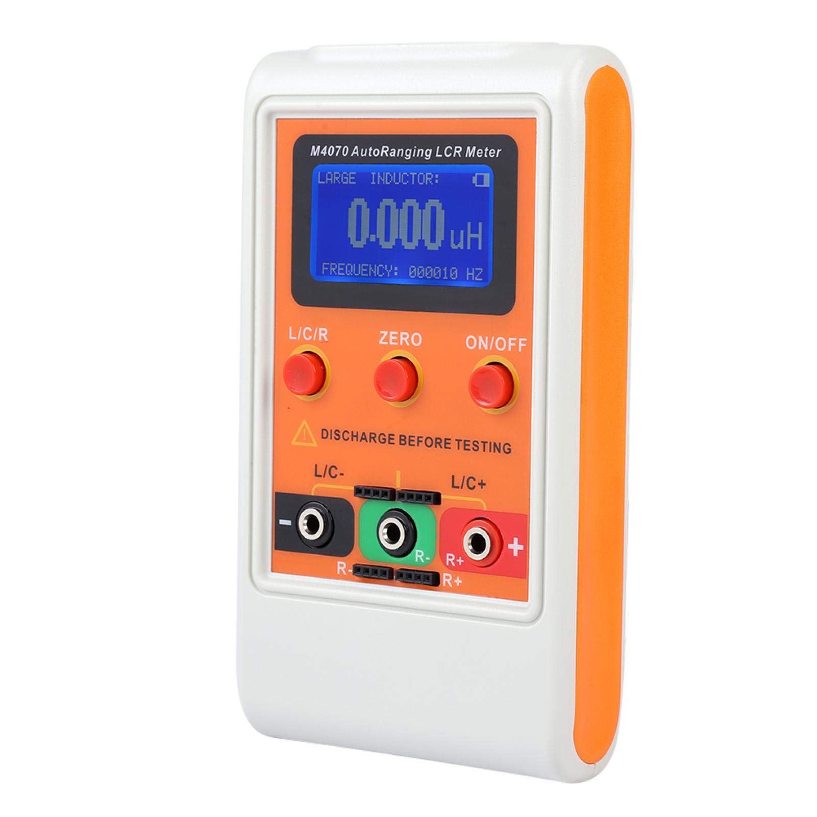 M-4070 Digital Auto Ranging LCR Meter - Capacitance, Inductance & Resistance Tester for In-Circuit Testing | Perfect for Electronics Repair, PCB Diagnostics and Component Analysis