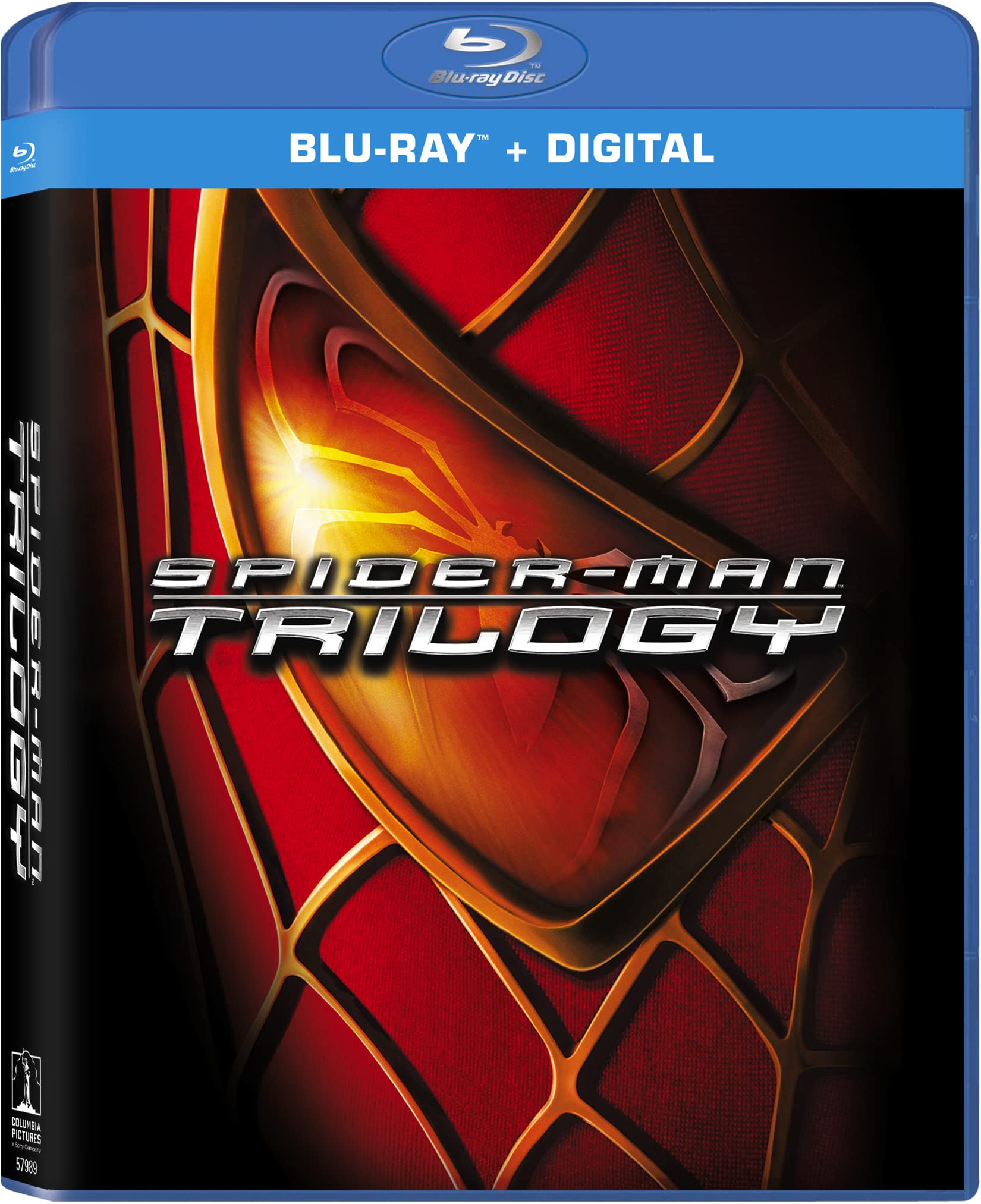 Original Spider-Man Trilogy DVD Box Set (2002-2007) - Peter Parker Superhero Movies Collection - Perfect for Marvel Fans & Movie Night Entertainment