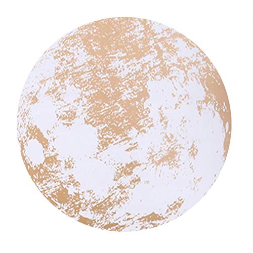 Golden Moon Wall Decal Stickers - Lunar Phase Pattern Removable Vinyl Art for Home & Bedroom Decor - Perfect for Nursery, Living Room, and Office Wall Decoration