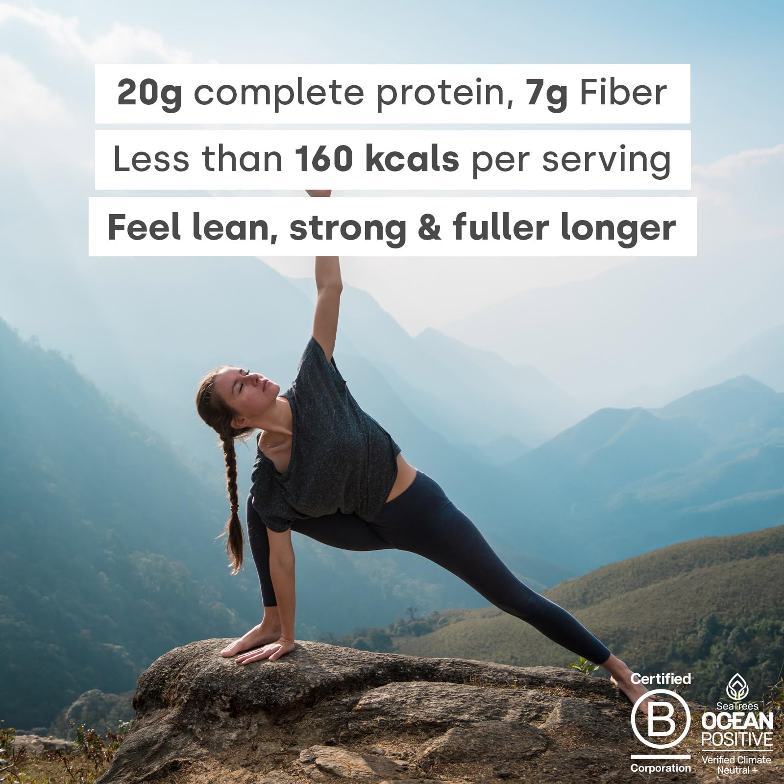 Form Superblend Vegan Protein Powder with Superfoods, Vitamins & Minerals - 20g Plant-Based Protein per Serving (Chocolate Peanut) - Post-Workout Recovery & Meal Replacement for Athletes & Fitness Enthusiasts