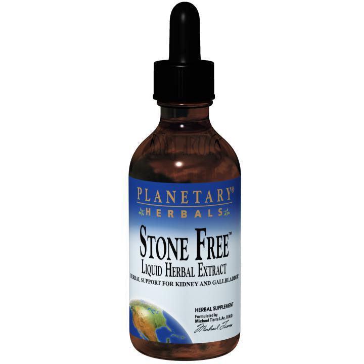 Planetary Herbals Stone Free Liquid Herbal Extract for Kidney & Gallbladder Support - Natural Detox & Cleansing Supplement for Urinary Tract Health