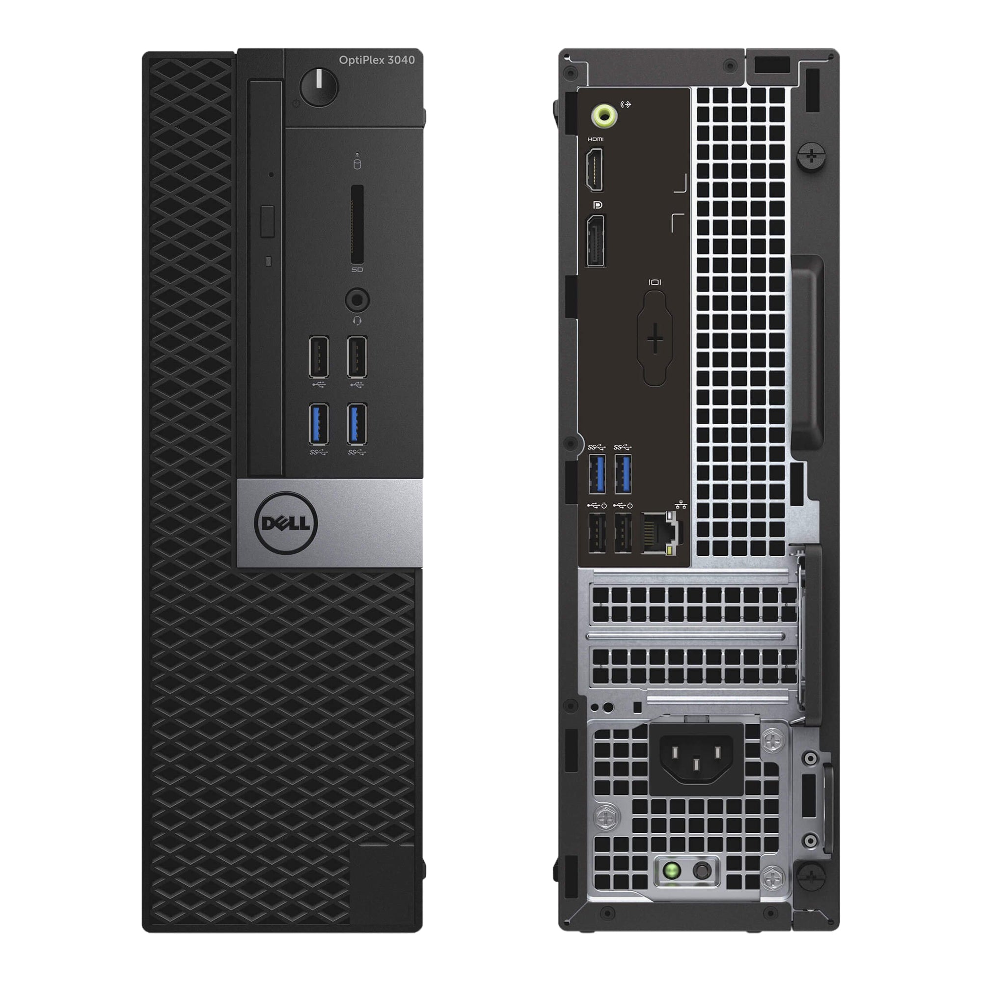 Refurbished Dell OptiPlex 3040 SFF Desktop - Intel Core i5-6400 2.7GHz, 16GB RAM, 240GB SSD, Windows 10 Pro | Compact Business PC for Office Work, Home Use & Small Workspaces