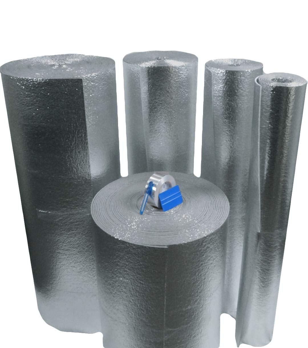 MWS Foam Core Pipe Duct Wrap Insulation - 48