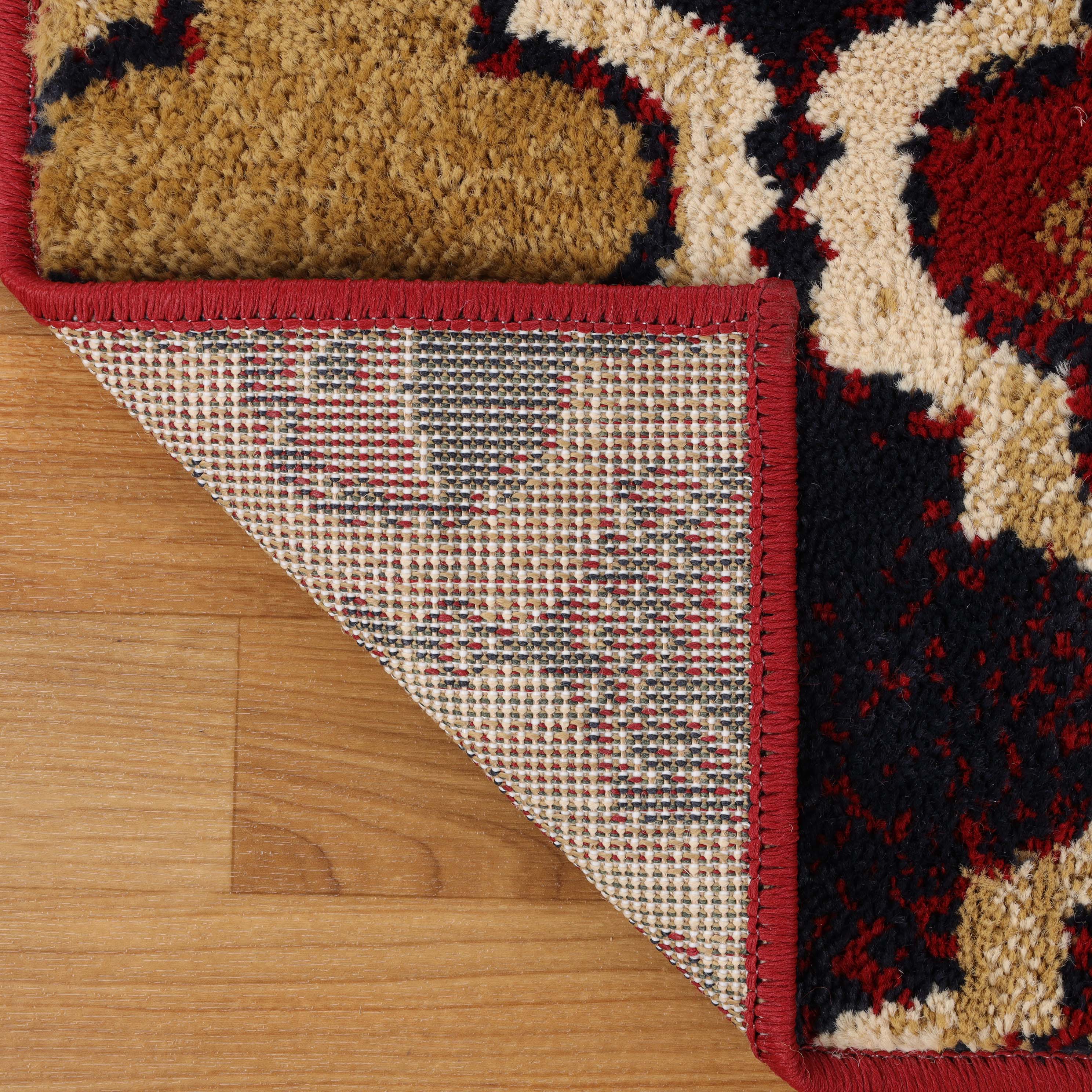Viking Geometric Trellis Indoor Area Rug & Runner - Non-Slip Boho Chic Carpet for Living Room, Bedroom, Hallway - Perfect for Nordic Home Decor & Cozy Spaces