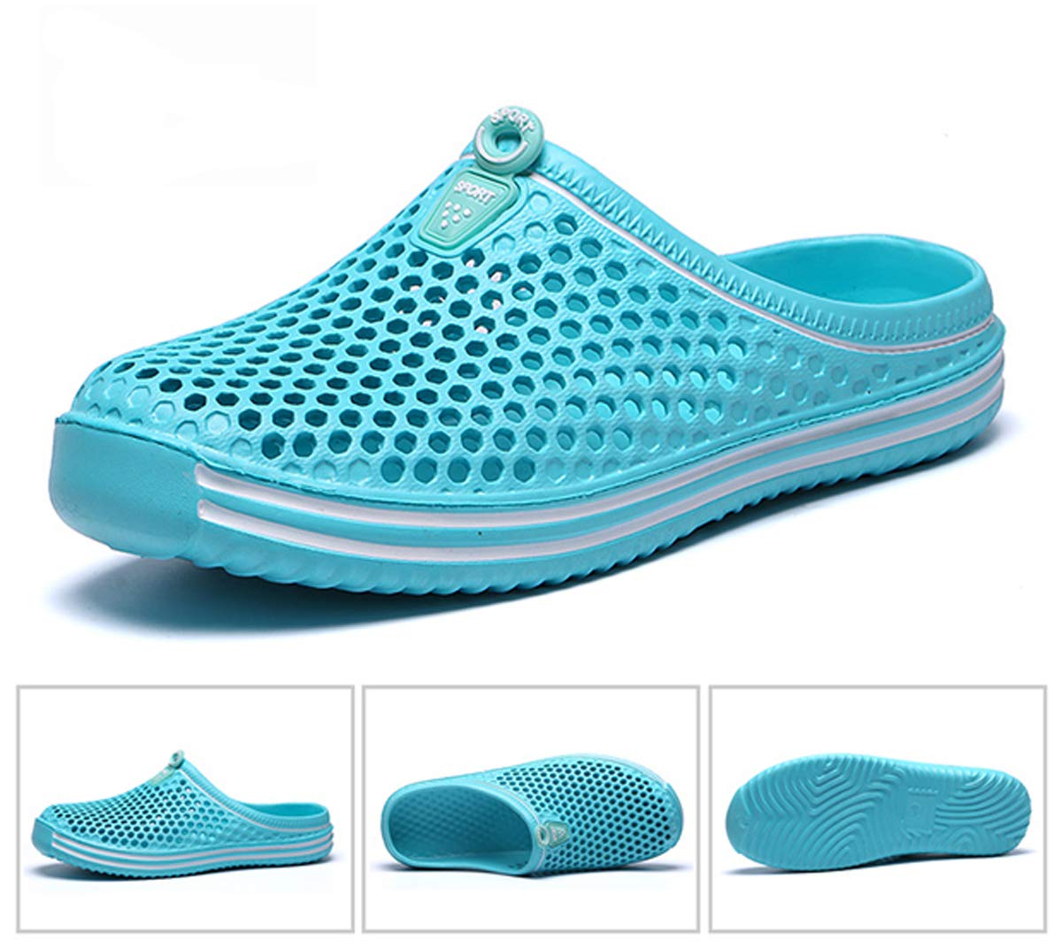 LIBINXIF Women's Garden Clogs - Breathable Water Shoes for Beach, Pool & Shower - Comfortable Bathing Slippers for Men & Women - Perfect for Walking, Swimming & Outdoor Activities