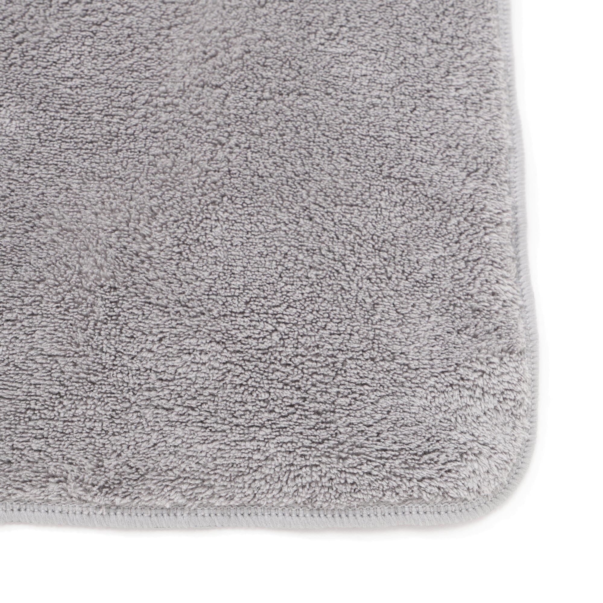 Premium Microfiber Face & Mini Bath Towel Set - Soft, Absorbent & Quick-Drying - Grey (2-Pack) - Perfect for Gym, Travel & Spa Days