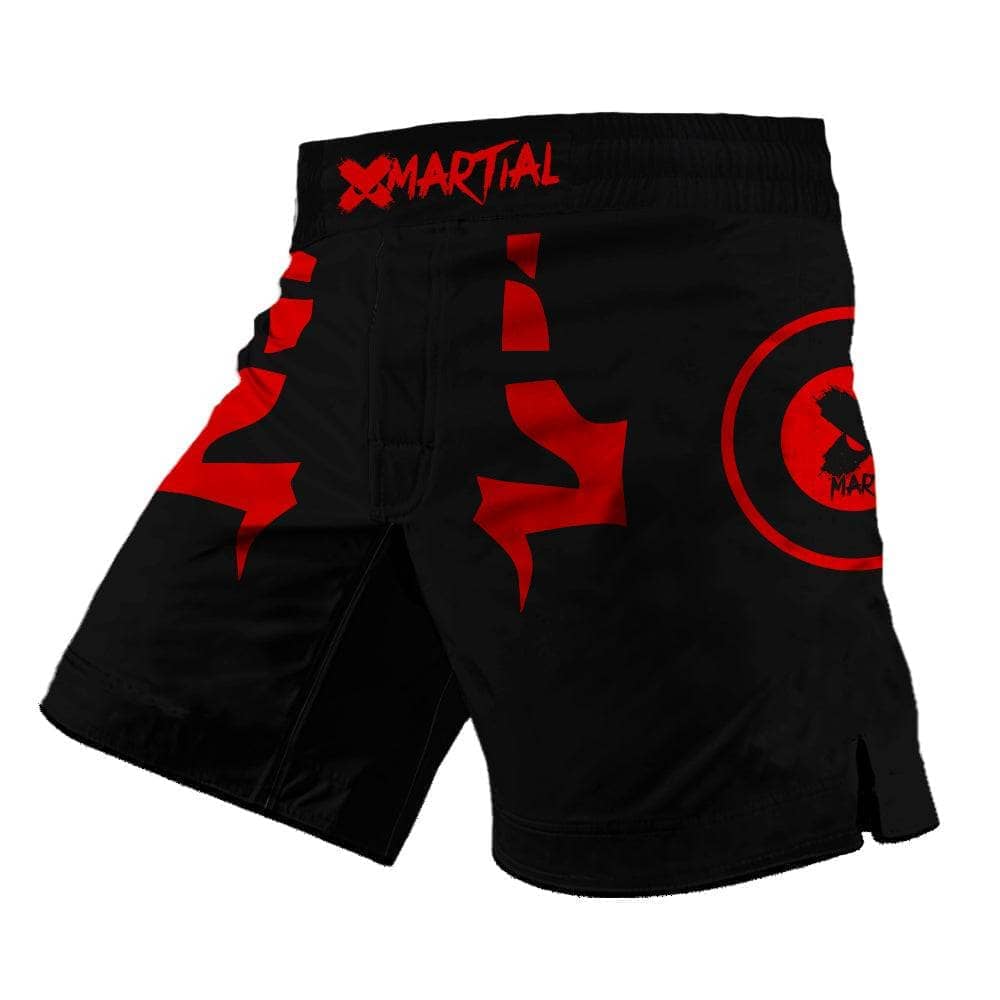 Wrathful Sovereign Anime 2.0 Hybrid MMA Shorts - Lightweight Combat Training Shorts for MMA, BJJ & Muay Thai - Perfect for Fighters & Anime Fans