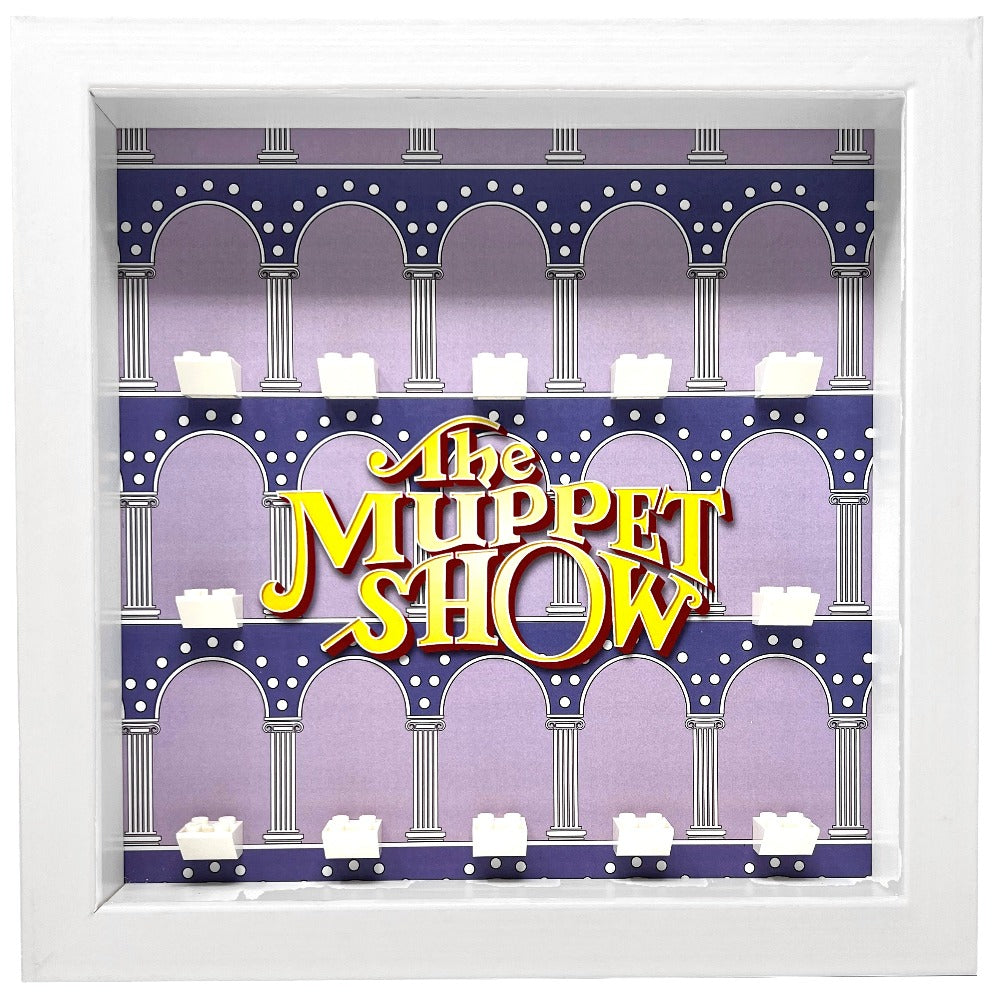 Lego® The Muppets Show Minifigures Display Frame - Collectible Minifigure Showcase for Home Decor & Office Display