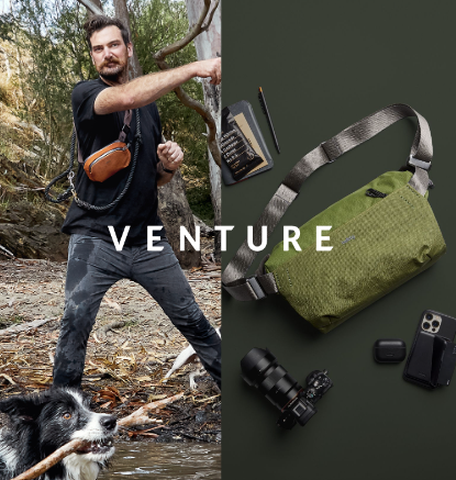 Venture Sling 6L Crossbody Bag - Lightweight & Durable Everyday Carry for Hiking, Travel & Outdoor Adventures