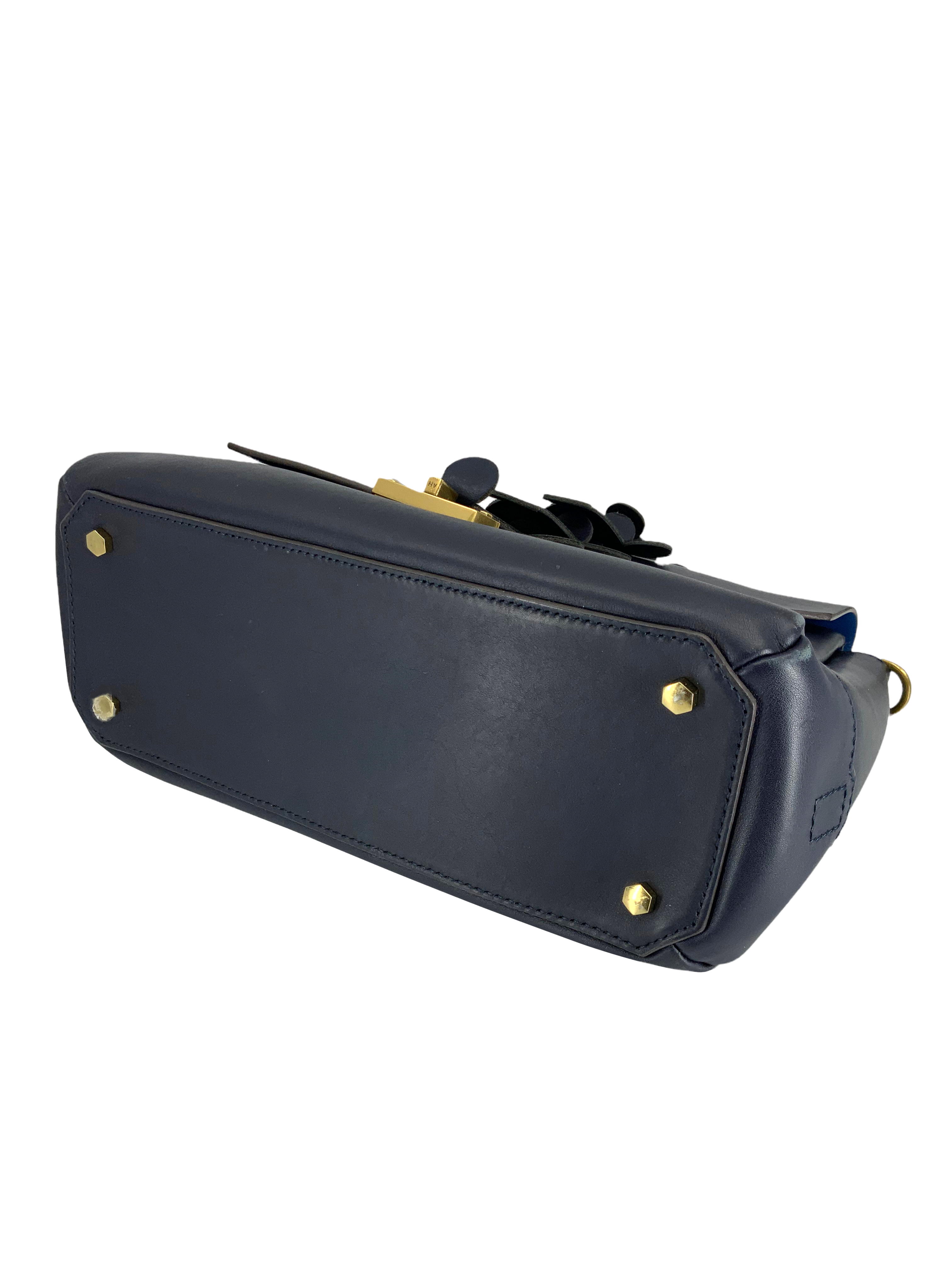 Anya Hindmarch Apex Bathurst Small Leather Satchel Bag - Premium Women's Crossbody Purse for Work, Travel & Everyday Use