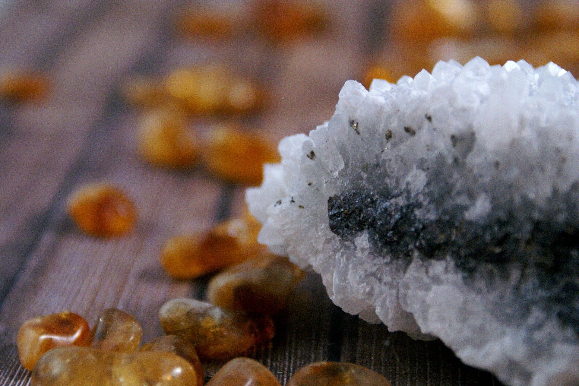 Authentic Bulgarian Quartz and Galena Crystals - Natural Healing Stones for Meditation, Energy Work & Home Decor