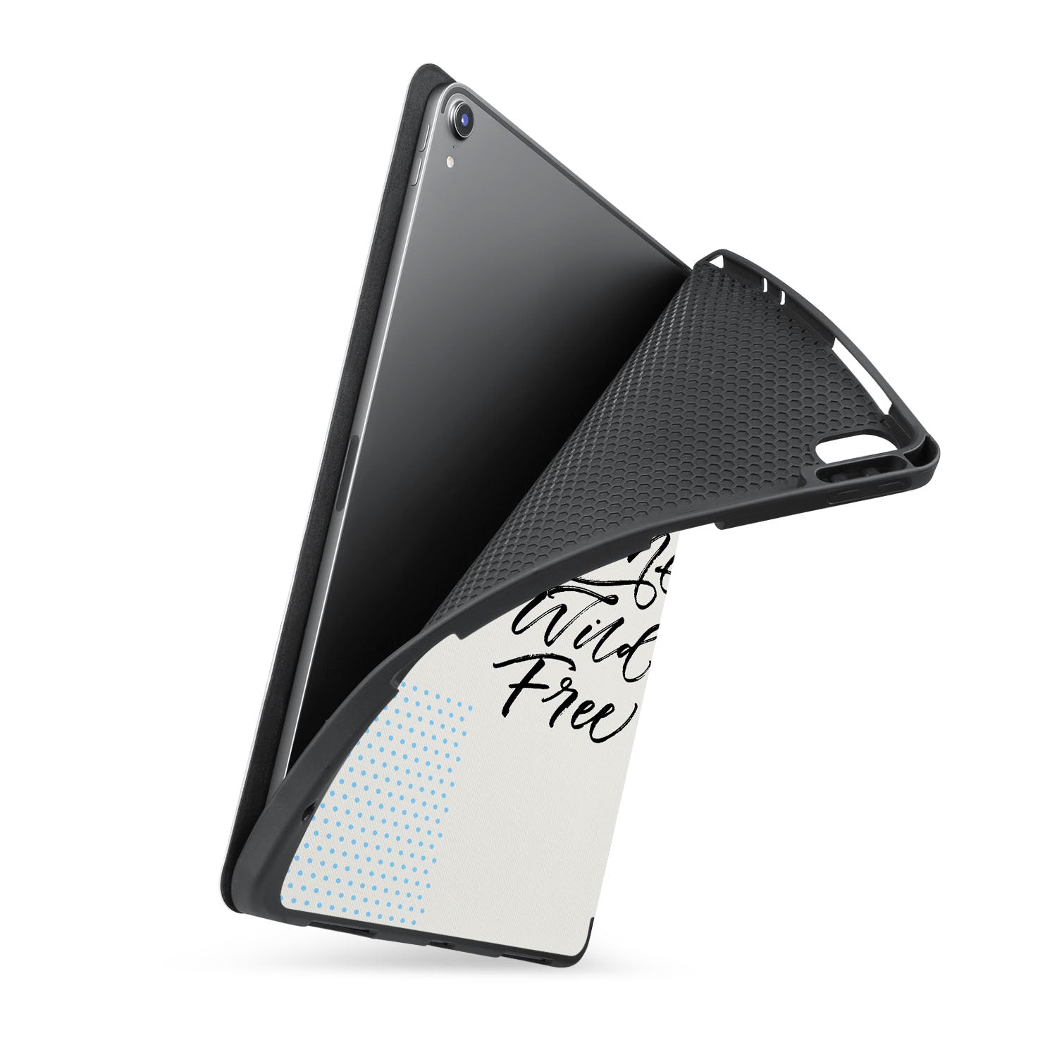 Young Wild Free iPad Case - Slim Protective Cover for iPad 10.2/9.7 Inch | Perfect for School, Work & Travel | Shockproof & Scratch-Resistant Design