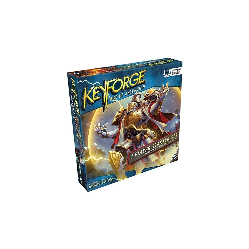 Keyforge: Age of Ascension 2-Player Starter Set by Fantasy Flight Games | Unique Deck Card Game for Adults & Teens | Perfect for Game Nights and Competitive Play