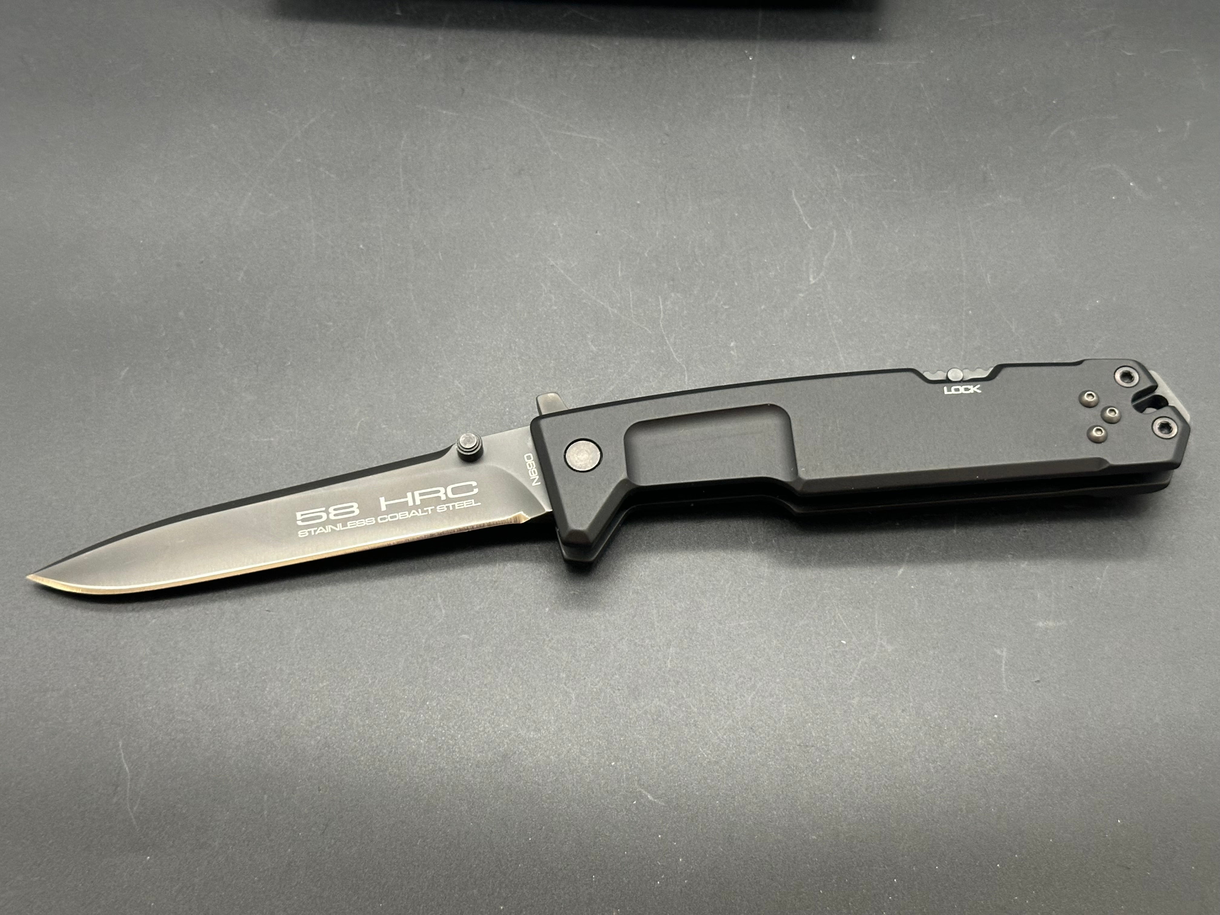 Extrema Ratio Faida Tactical Knife - Nemesis Series - High-Performance Outdoor Survival & Hunting Knife - Perfect for Camping, Hiking & Bushcraft Adventures