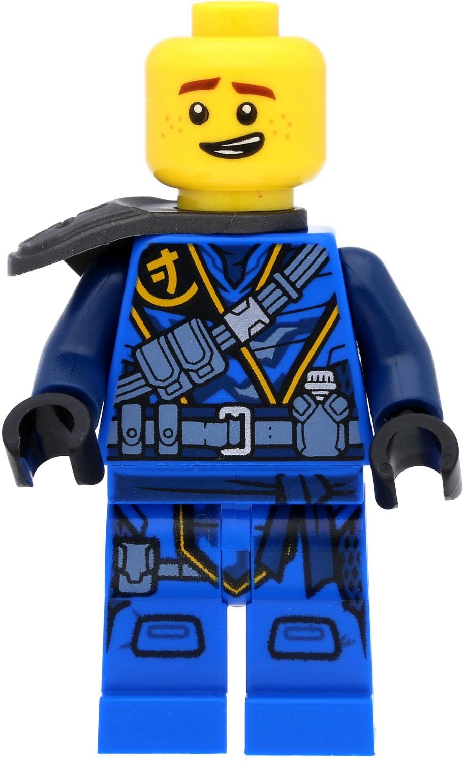 LEGO Ninjago Jay Figure with Weapons - Secrets of the Depths & The Island Action Figure - Perfect for Kids' Playtime, Collectors & Ninjago Themed Birthday Gifts